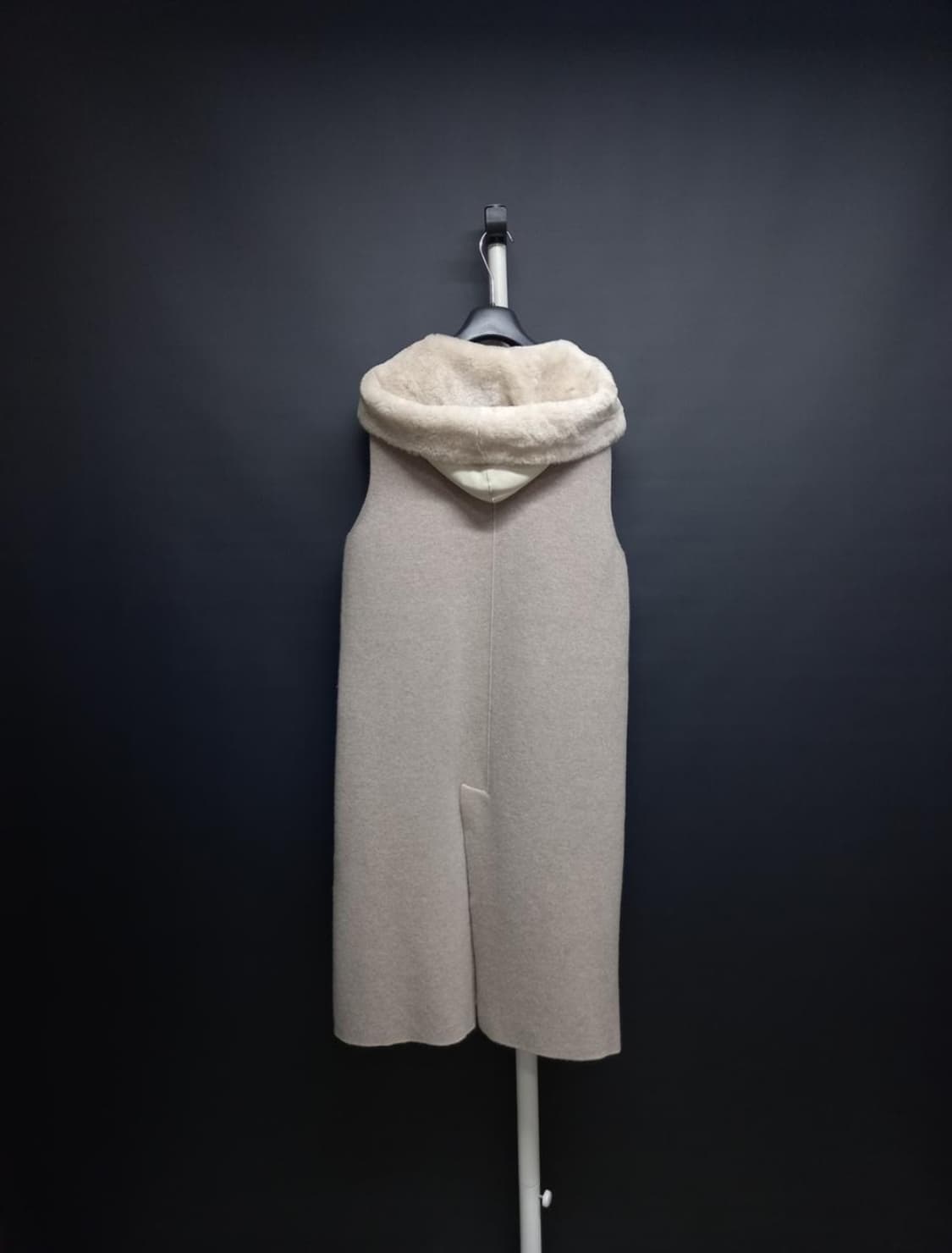 SO WOOL 쏘울 리버시블 리얼 램스킨 양모 맥시 베스트 상품이미지4