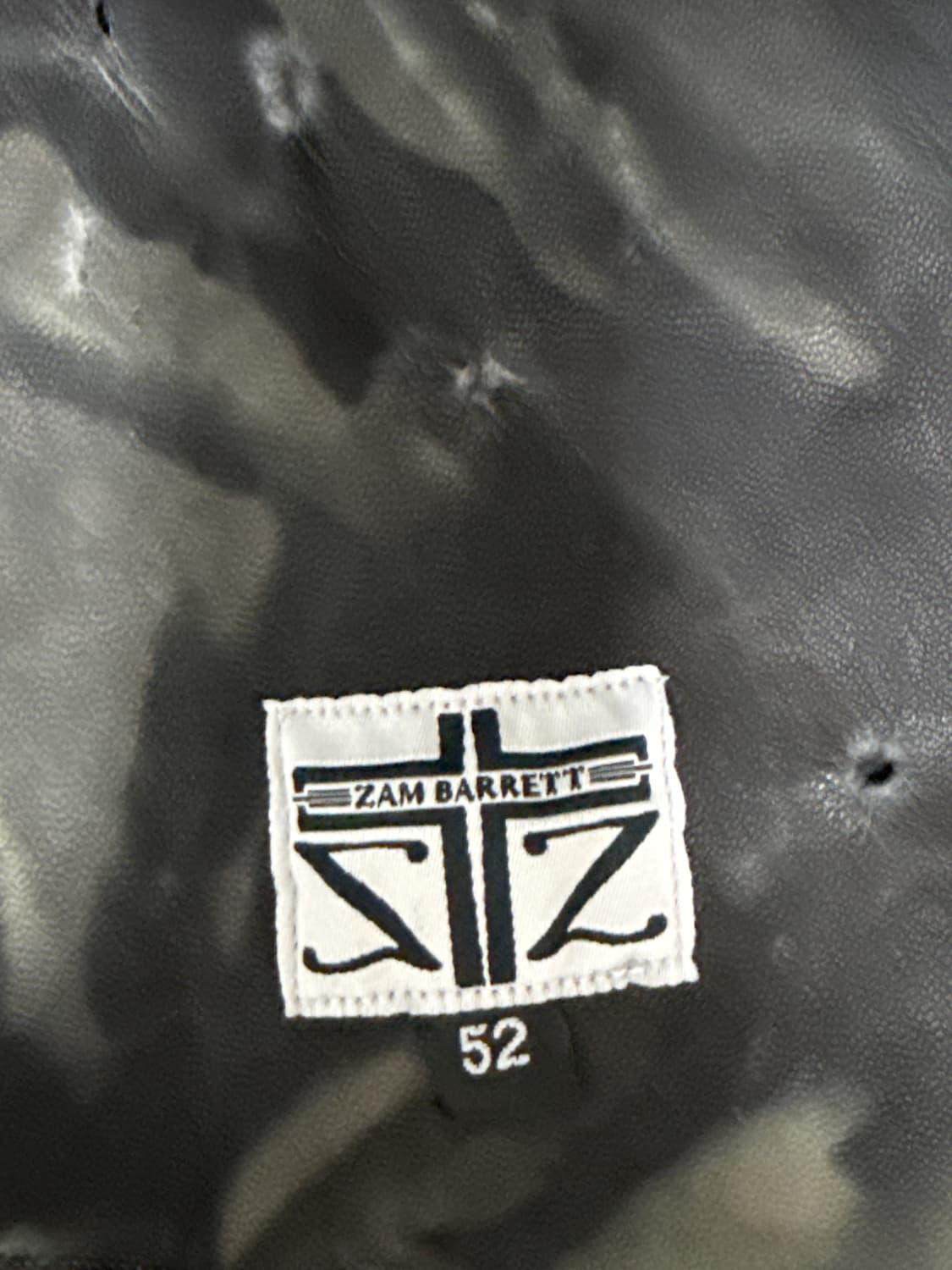 ZAM BARRETT 24ss 타입III 더블 지퍼 문스타가죽 후디자켓 상품이미지7