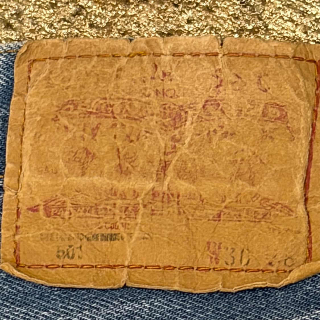 90s 미국 빈티지 리바이스 501 청바지 상품이미지8