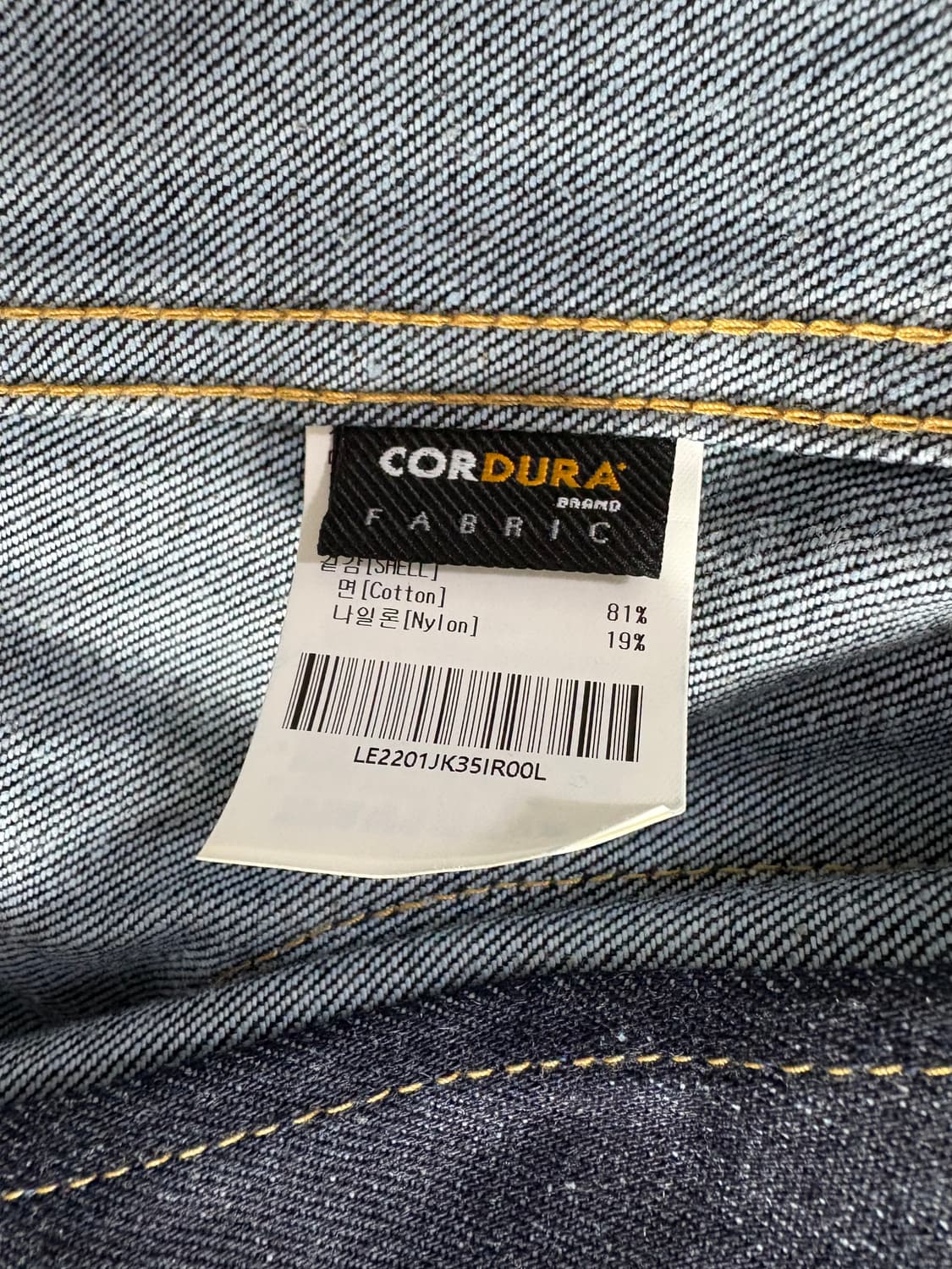 Lee 리 코듀라 2세대 데님 자켓 L 상품이미지5