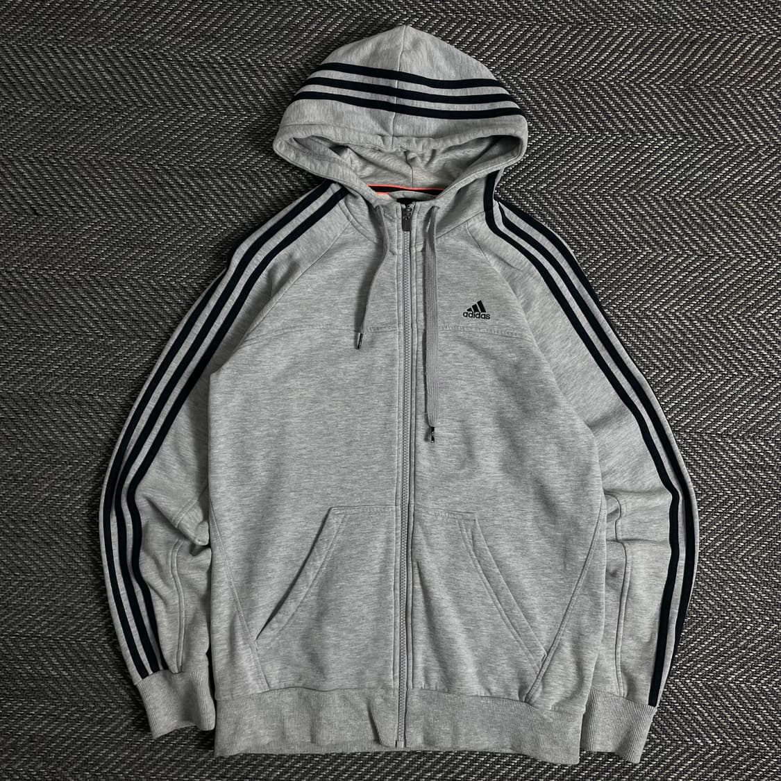 아디다스 트랙 사이드라인 스웻 후드 집업y 2983 상품이미지2