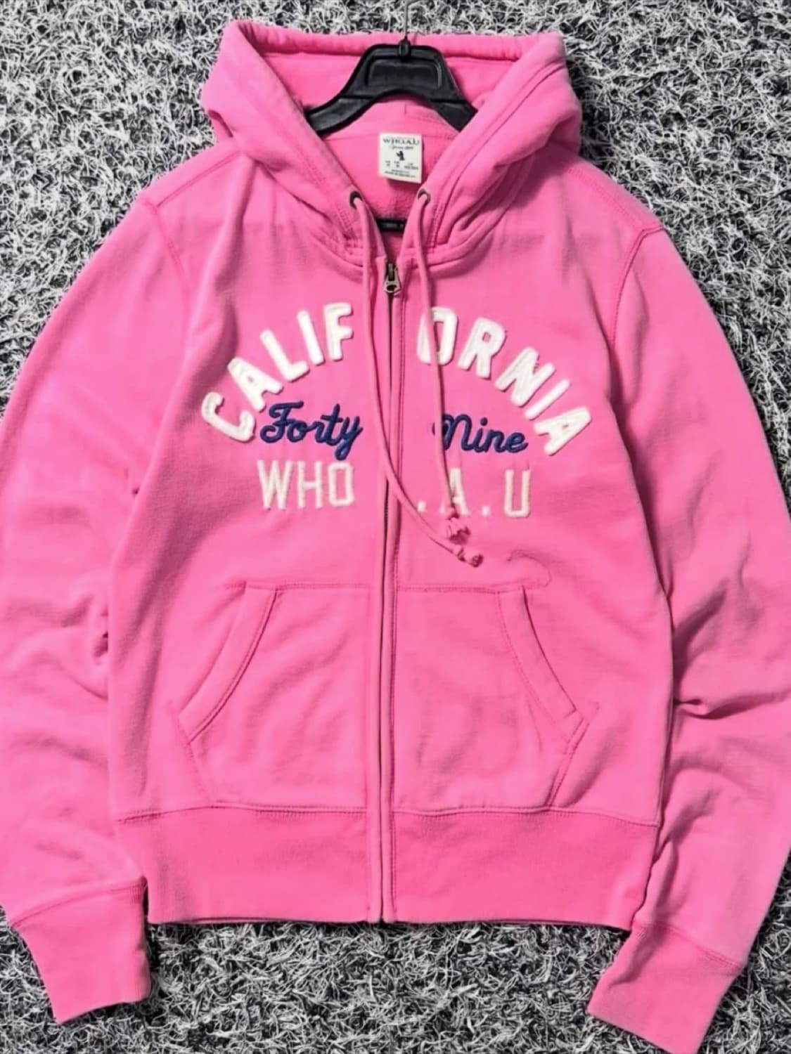 후아유 후드집업 핑크  상품이미지1