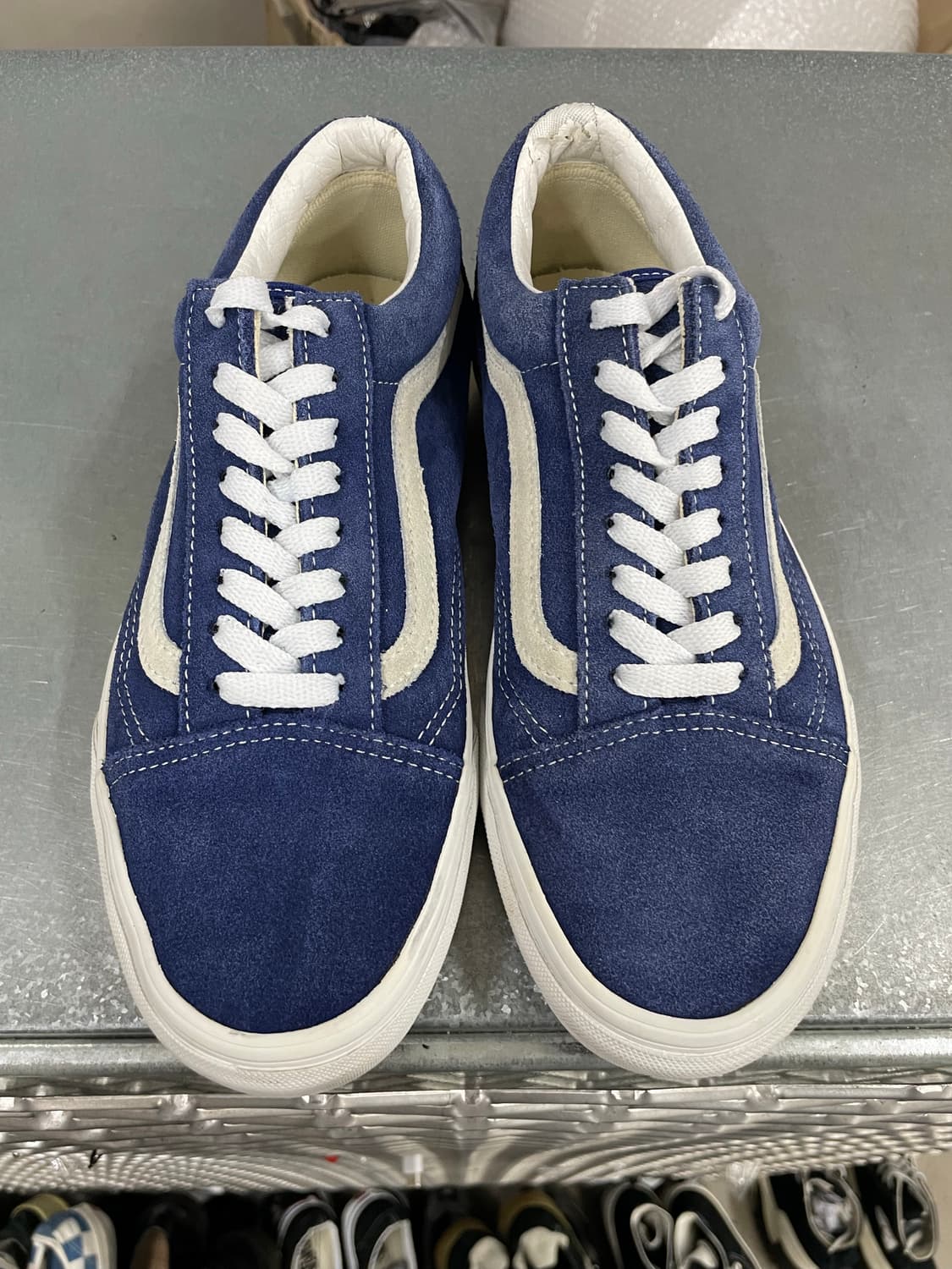 반스 올드스쿨 스웨이드 블루 255 (gr-4261) 상품이미지5