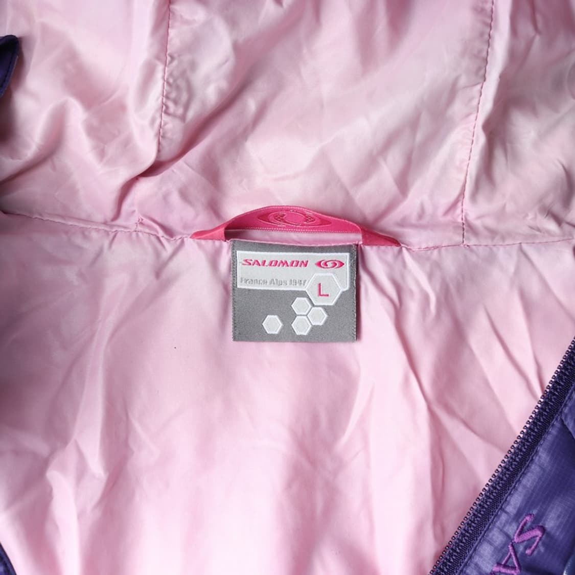 살로몬 빈티지 퀼팅 경량 패딩 L 상품이미지6