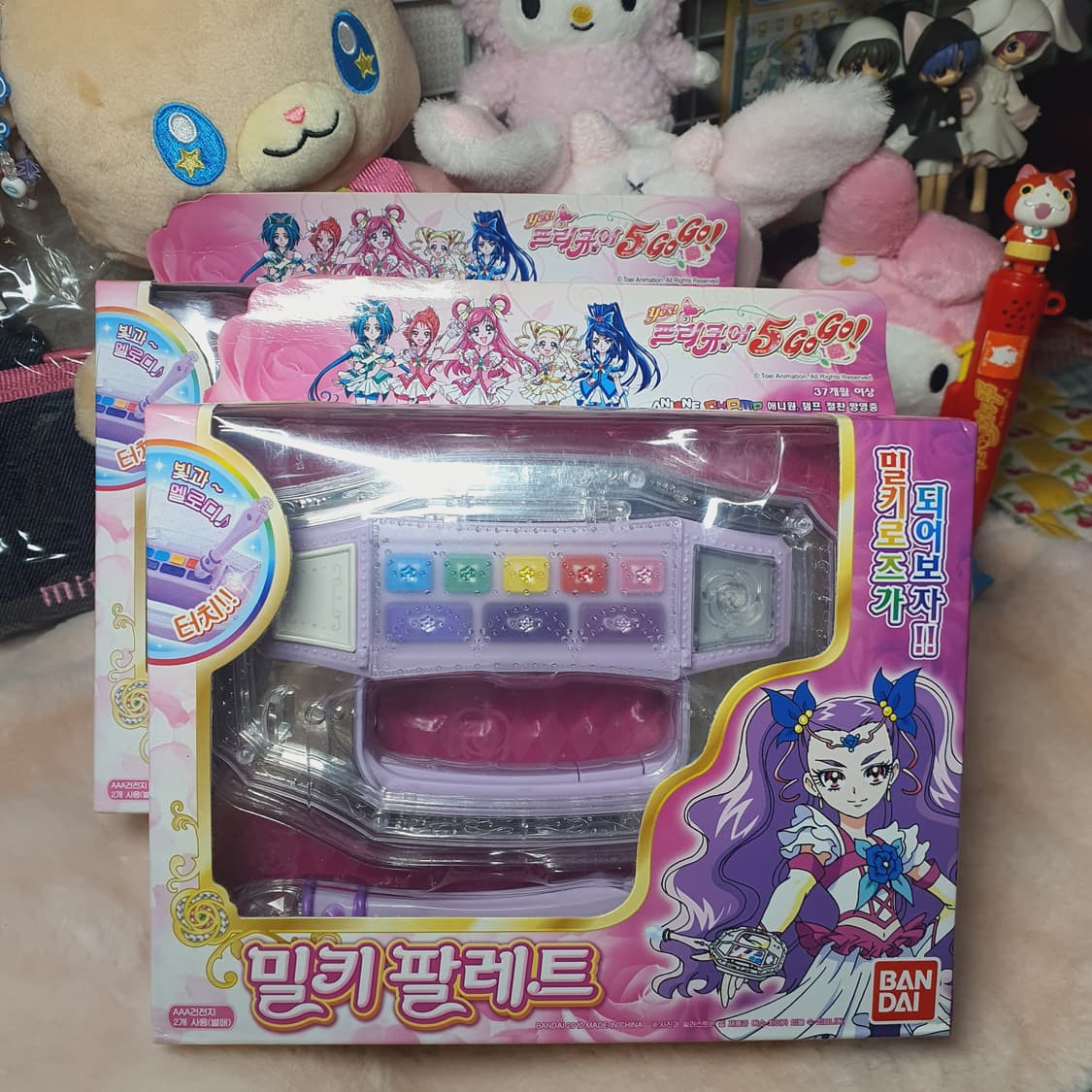 미개봉) 고전 밀키 팔레트 완구 프리큐어 5 밀키로즈 고전완구 고전문구 상품이미지1