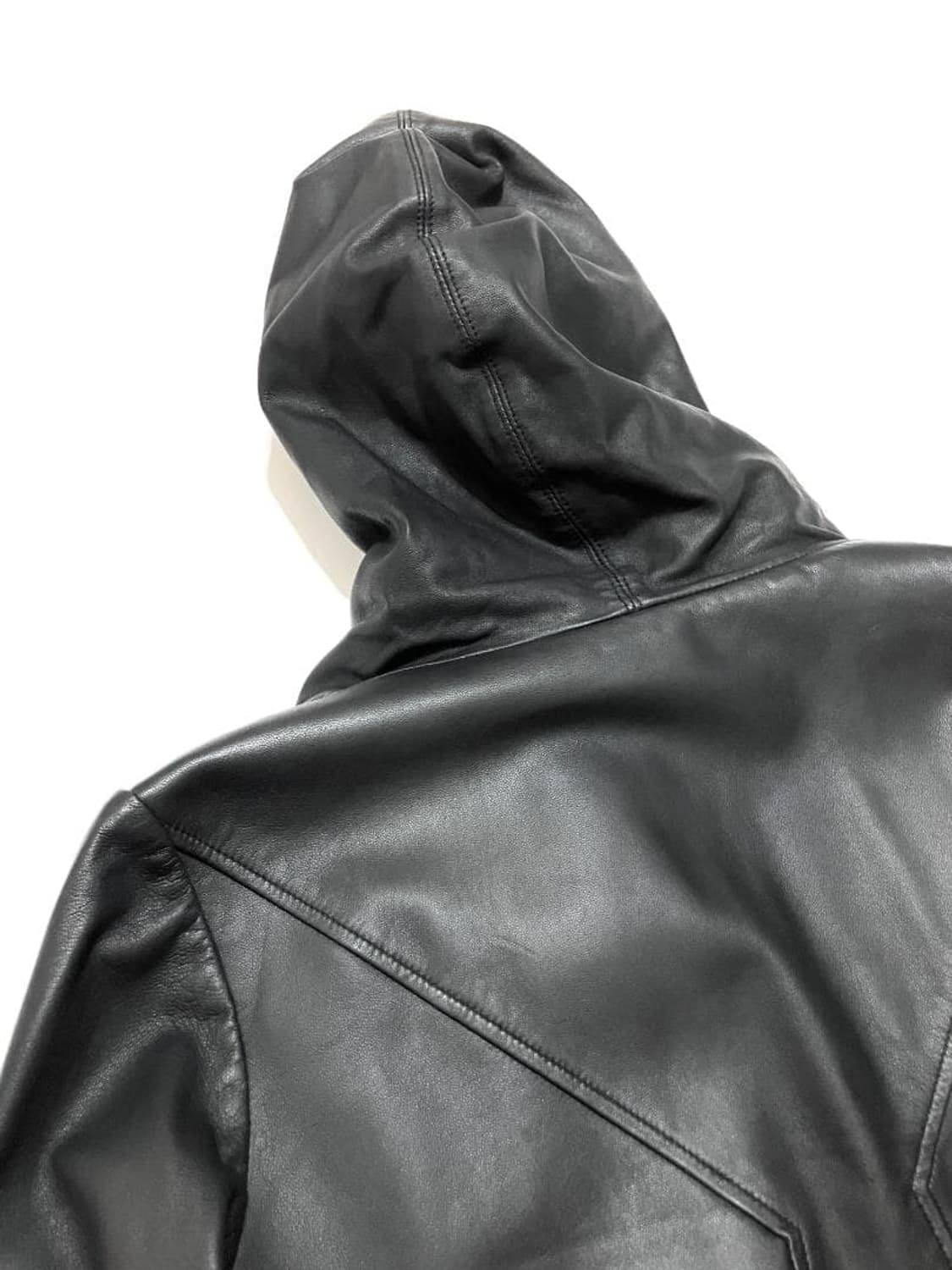 헬무트랭 램스킨 비대칭 라이더자켓 상품이미지7