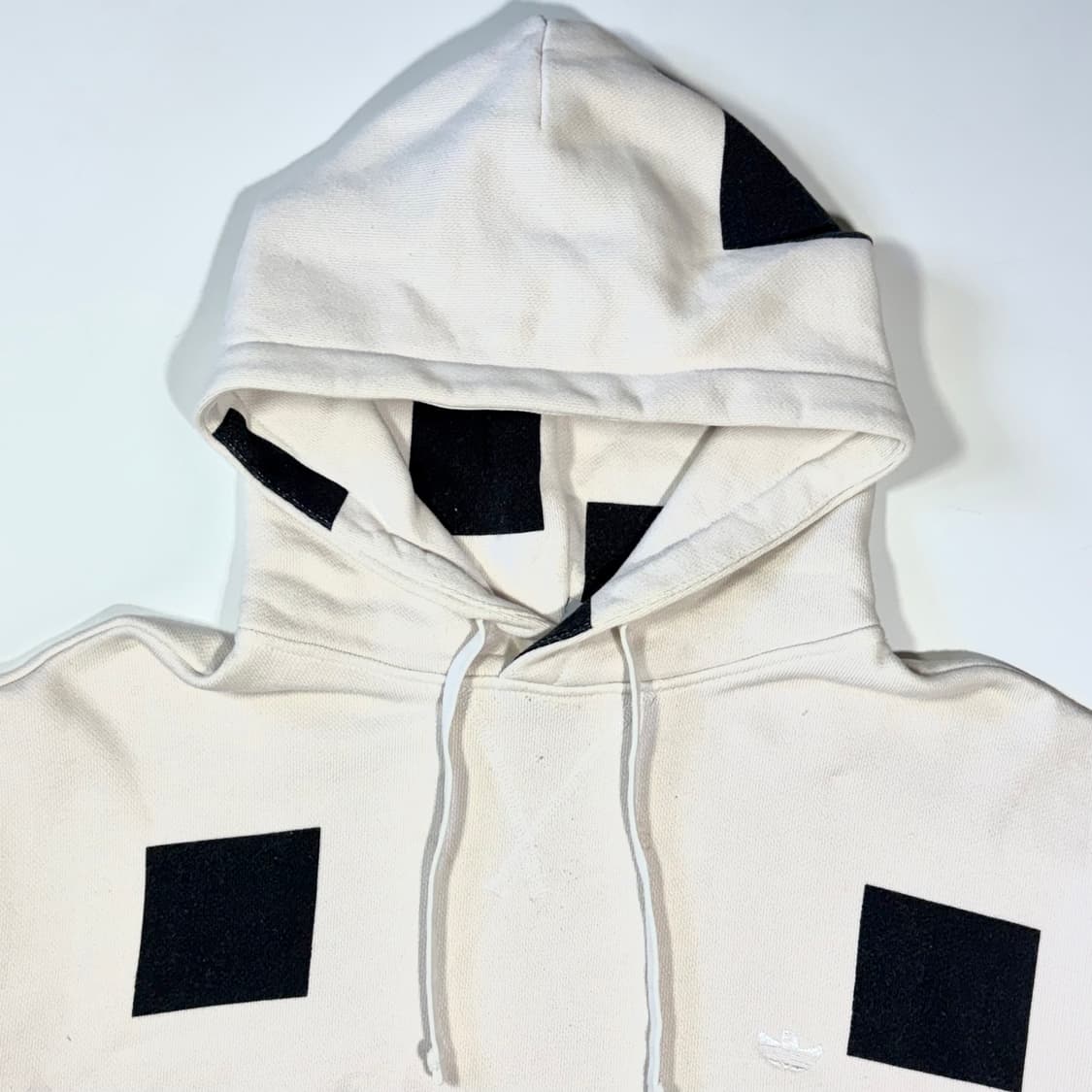 아디다스 마크 곤잘레스 화이트 후드 M 상품이미지4