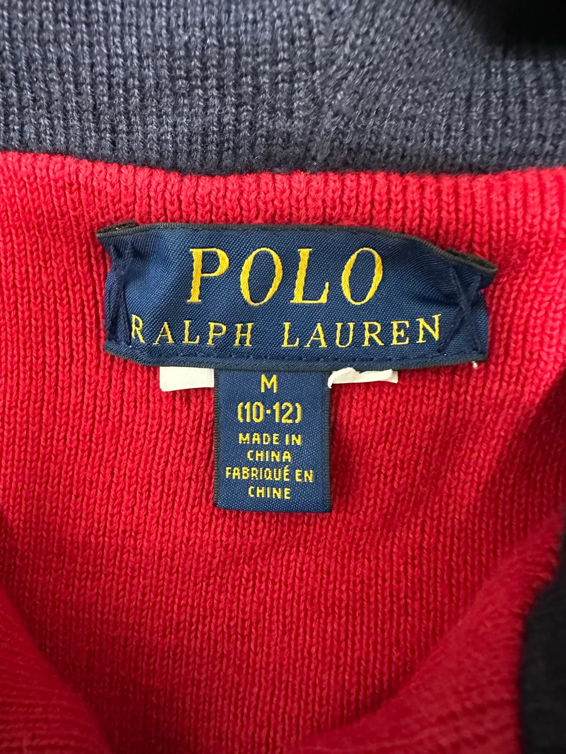 폴로 랄프로렌 니트 후드집업 상품이미지5