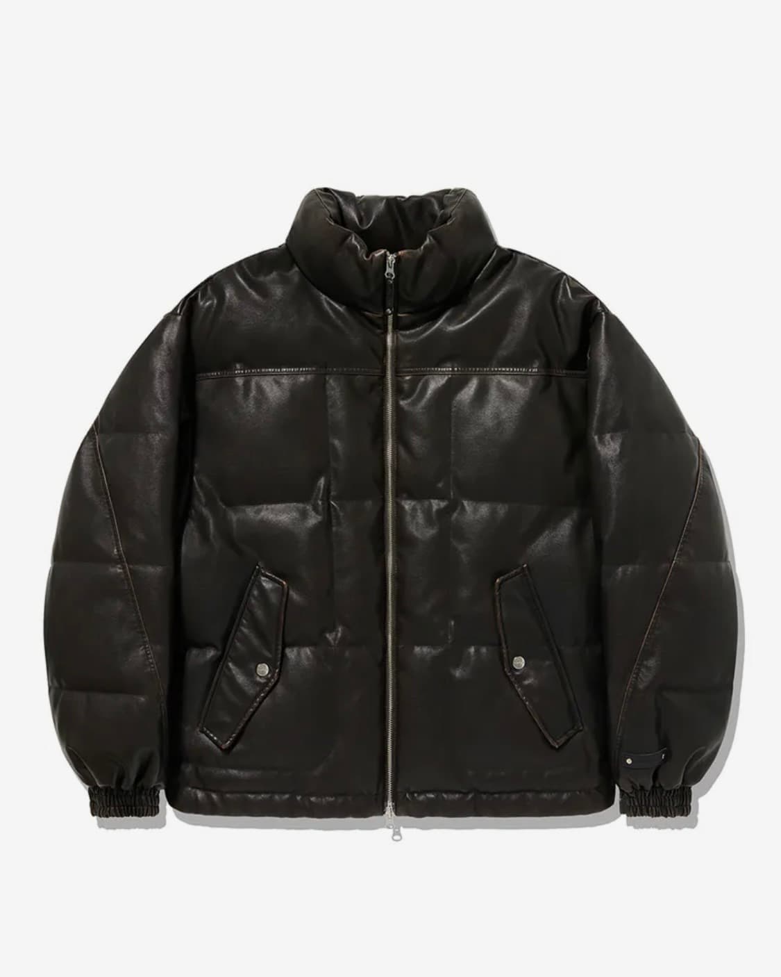 비바스튜디오 VIVASTUDIO WASHING LEATHER PUFFER 상품이미지2