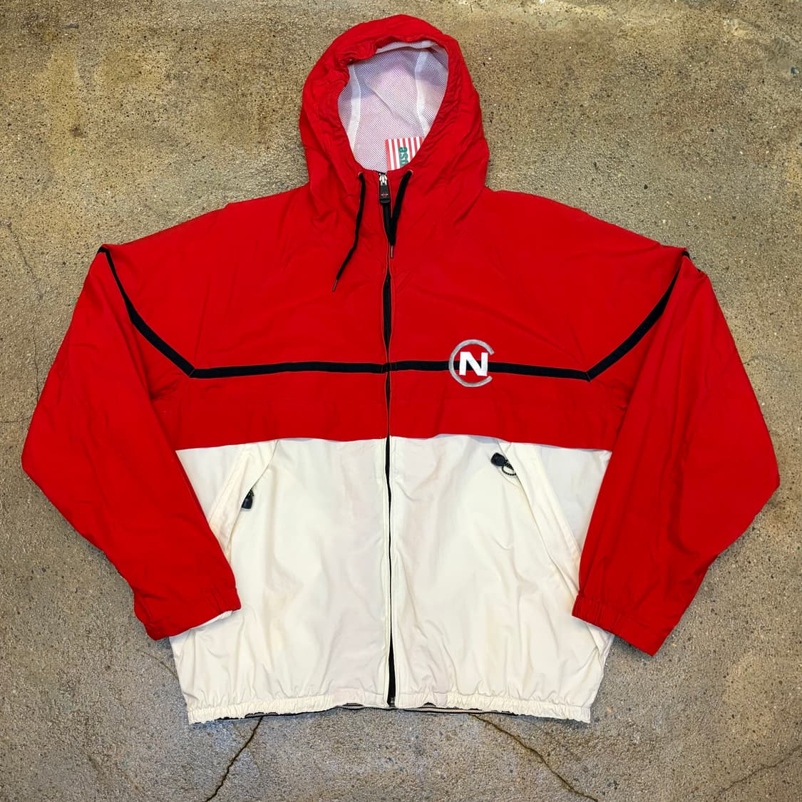 90s USA 빈티지 노티카 세일링 후드 바람막이 상품이미지1