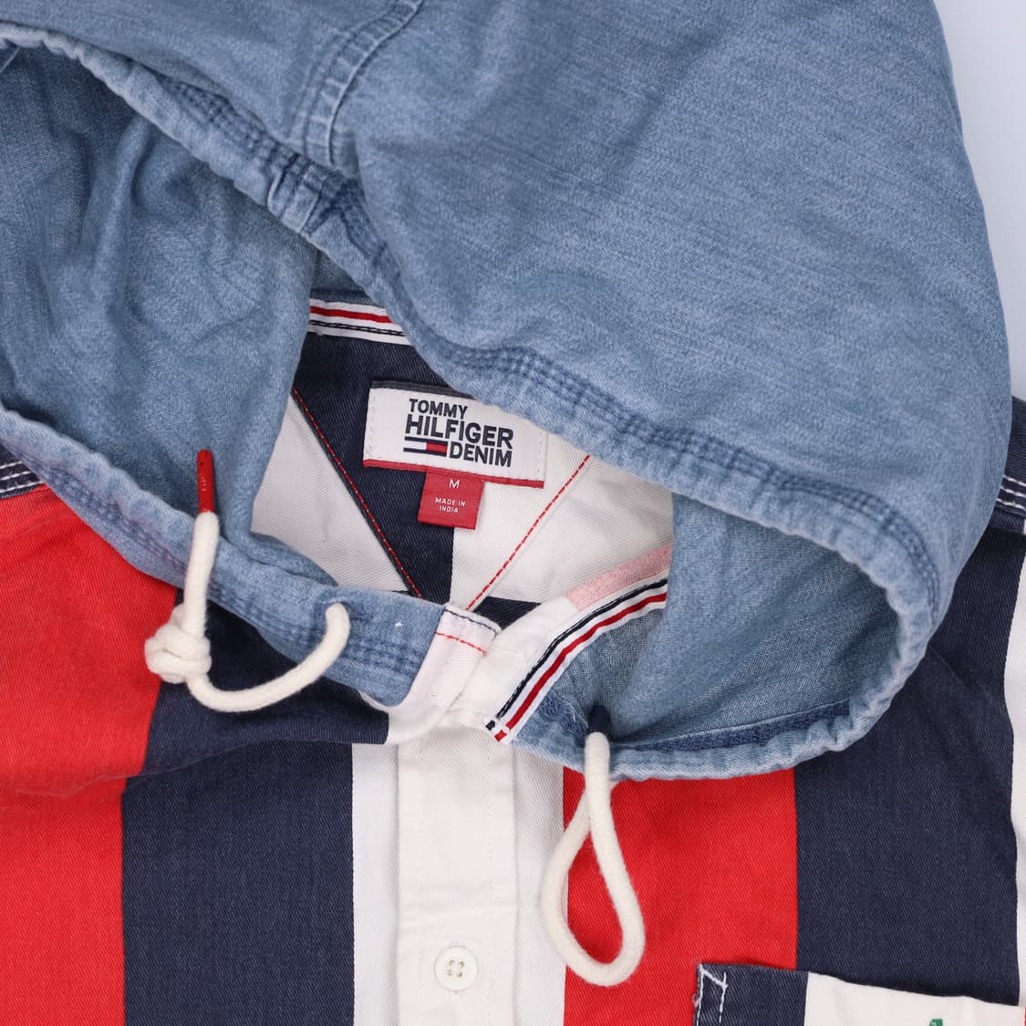 M 타미힐피거 스트라이프 후드셔츠 0401H1 상품이미지3