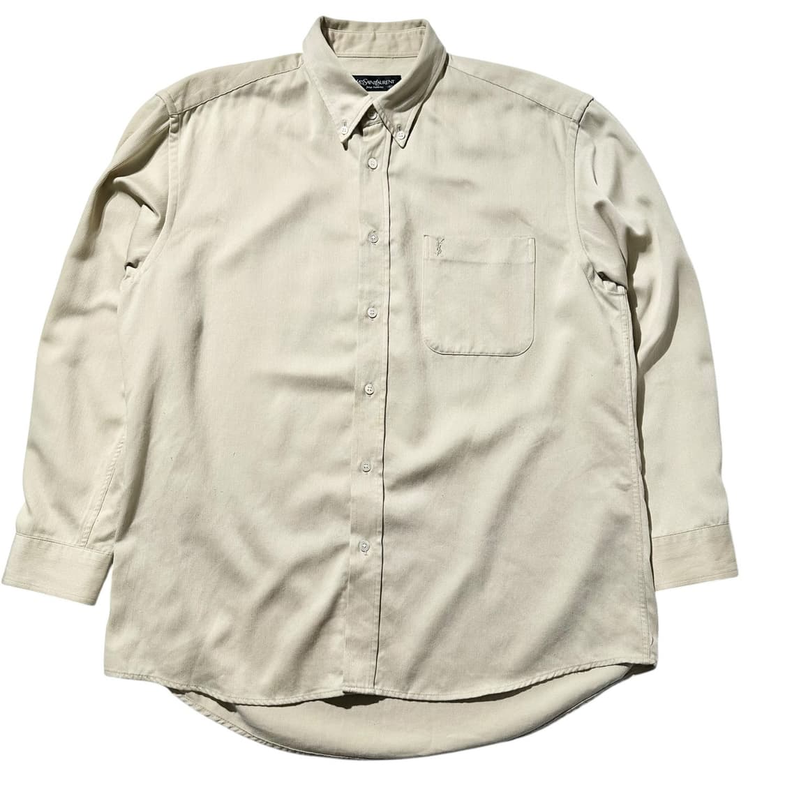 입생로랑 로고 포켓 코듀로이 셔츠 상품이미지1