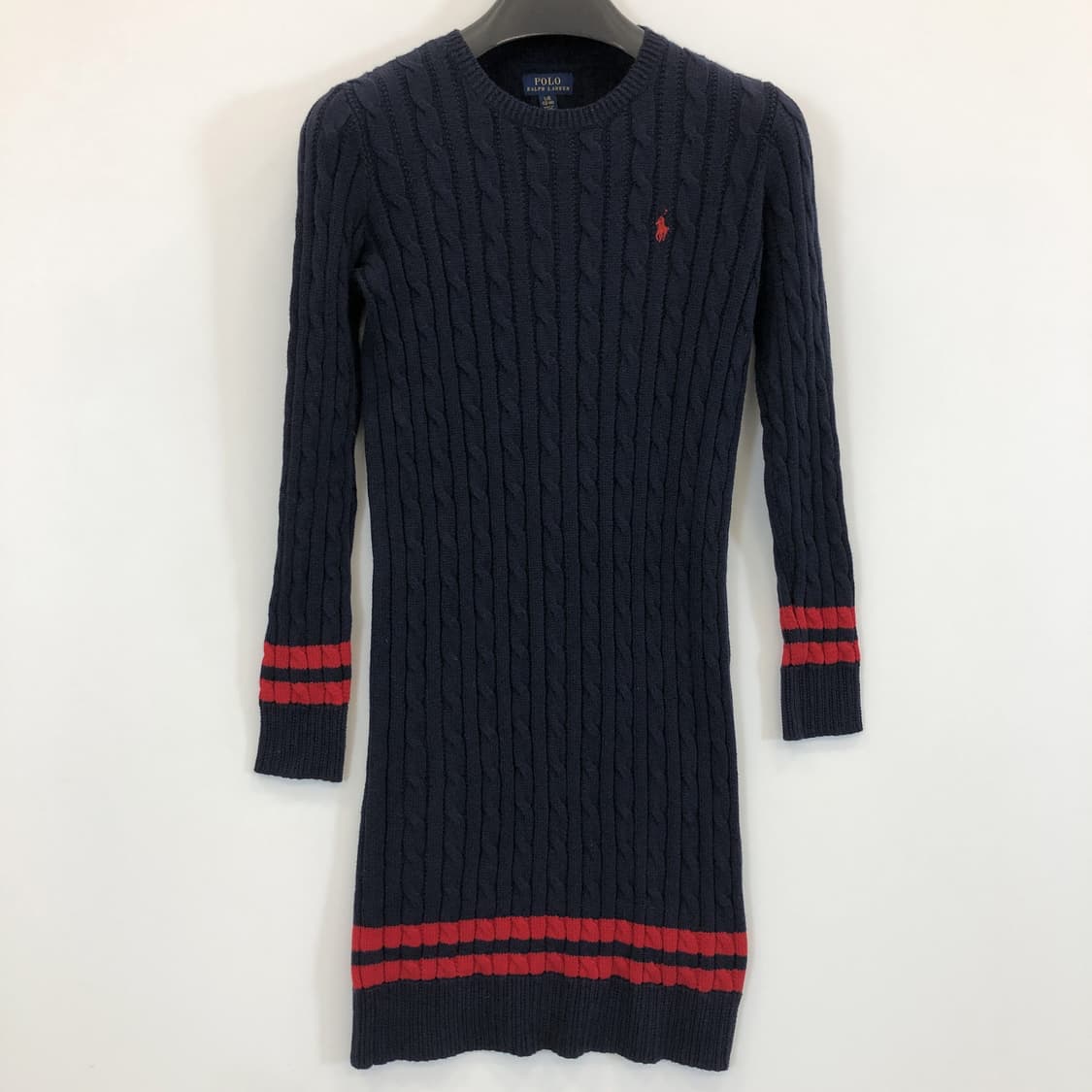 폴로 랄프로렌 케이블 원피스니트 55  상품이미지1