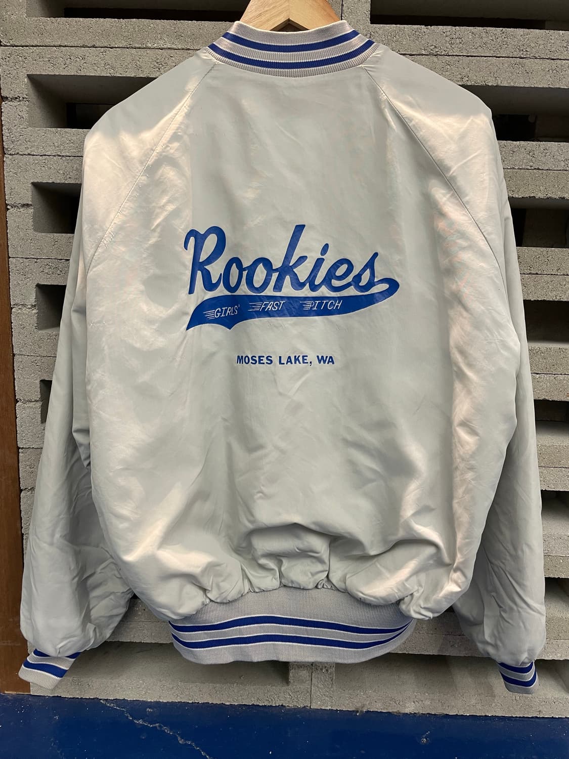 1990s USA Dunbrooke 사틴 자켓 상품이미지4