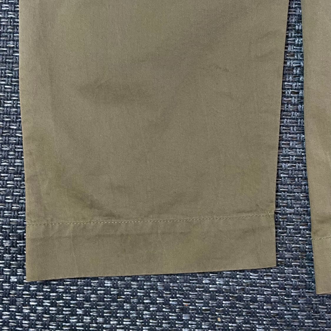 (33) 비헤비어 브라운베이지 핀턱 카고 코튼 팬츠 M 상품이미지8