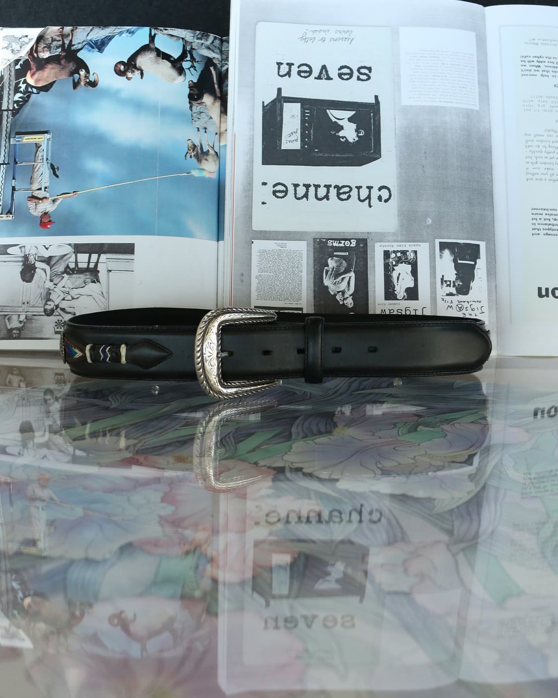 저스틴 웨스턴 레더 스터드 벨트 상품이미지5