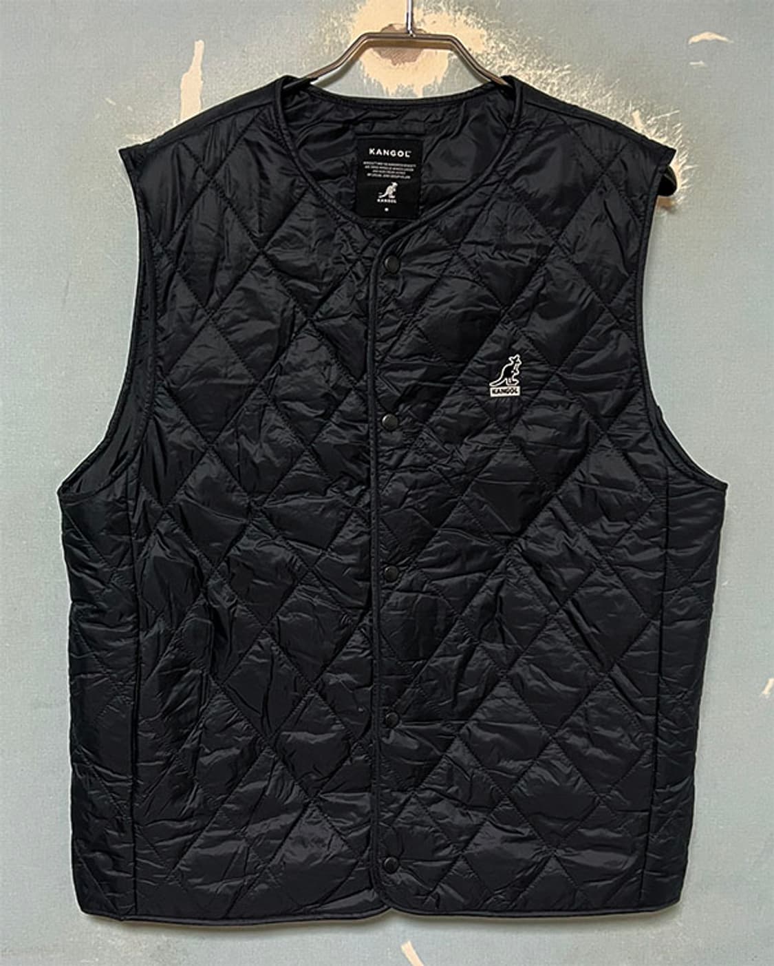 캉골 남자 퀼팅 경량 패딩조끼 웰론 새상품 캐주얼 M 95 상품이미지1