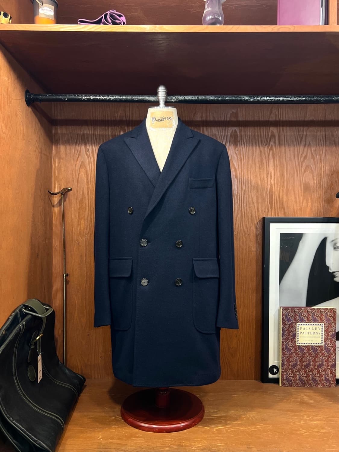 해켓 런던 더블 코트 상품이미지1