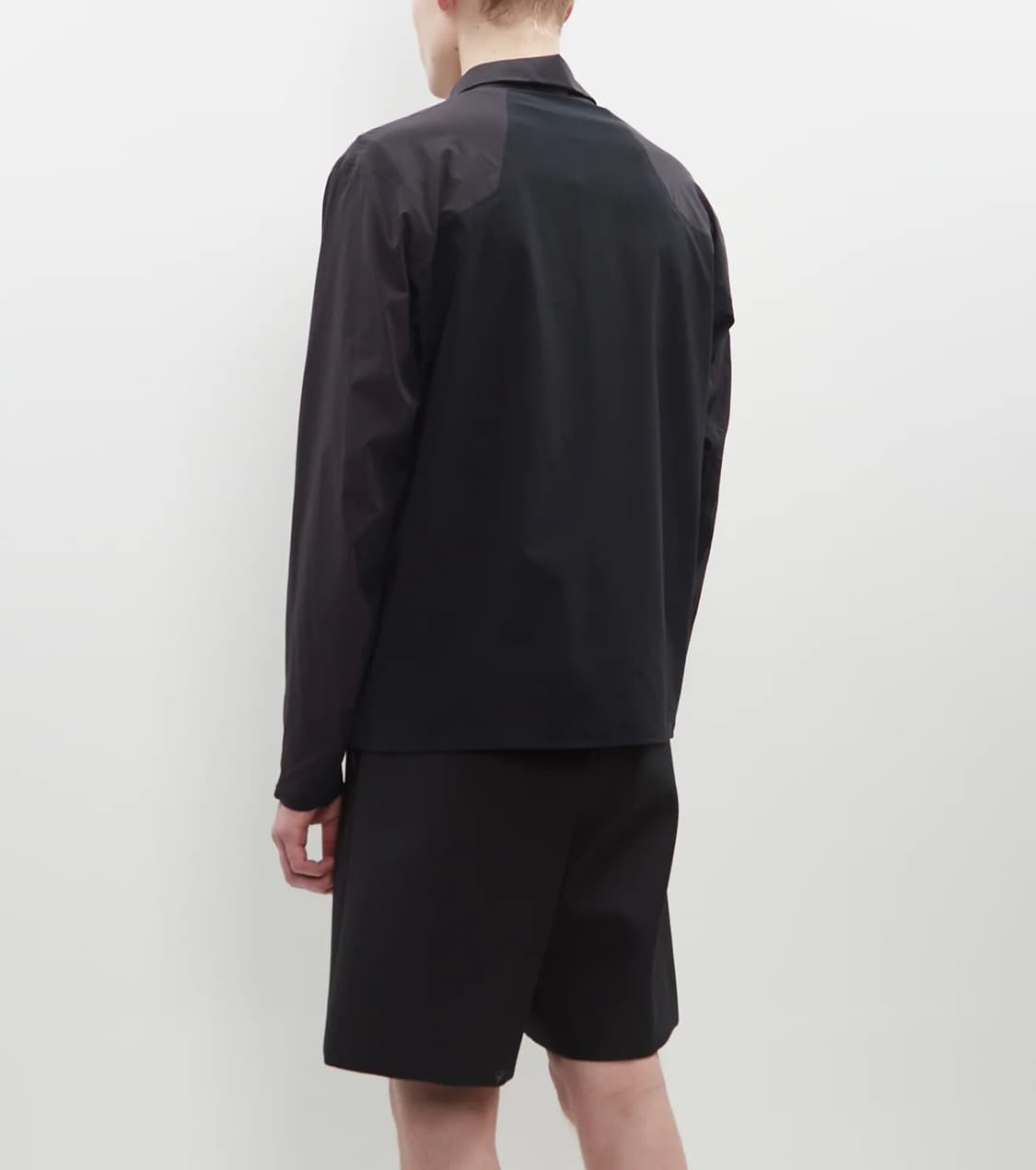 [L] 베일런스 페르마 자켓 셔츠 블랙 상품이미지3