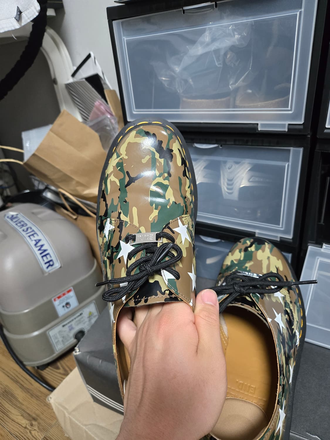 [280] 닥터마틴 X 소프넷 X END 카모 1461 상품이미지7