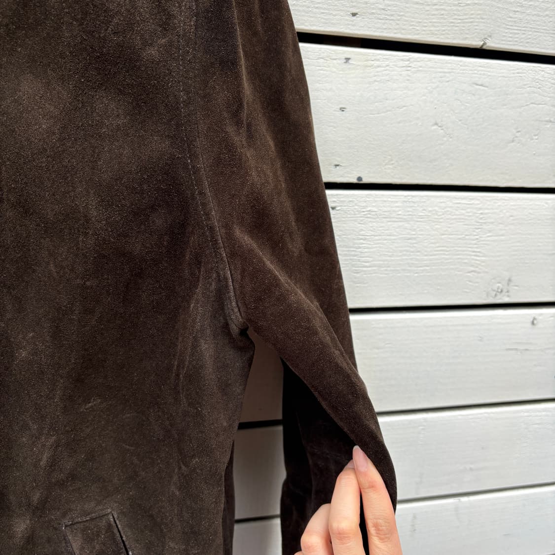 Banana Republic 바나나리퍼블릭 레더 가죽 스웨이드 자켓 상품이미지6