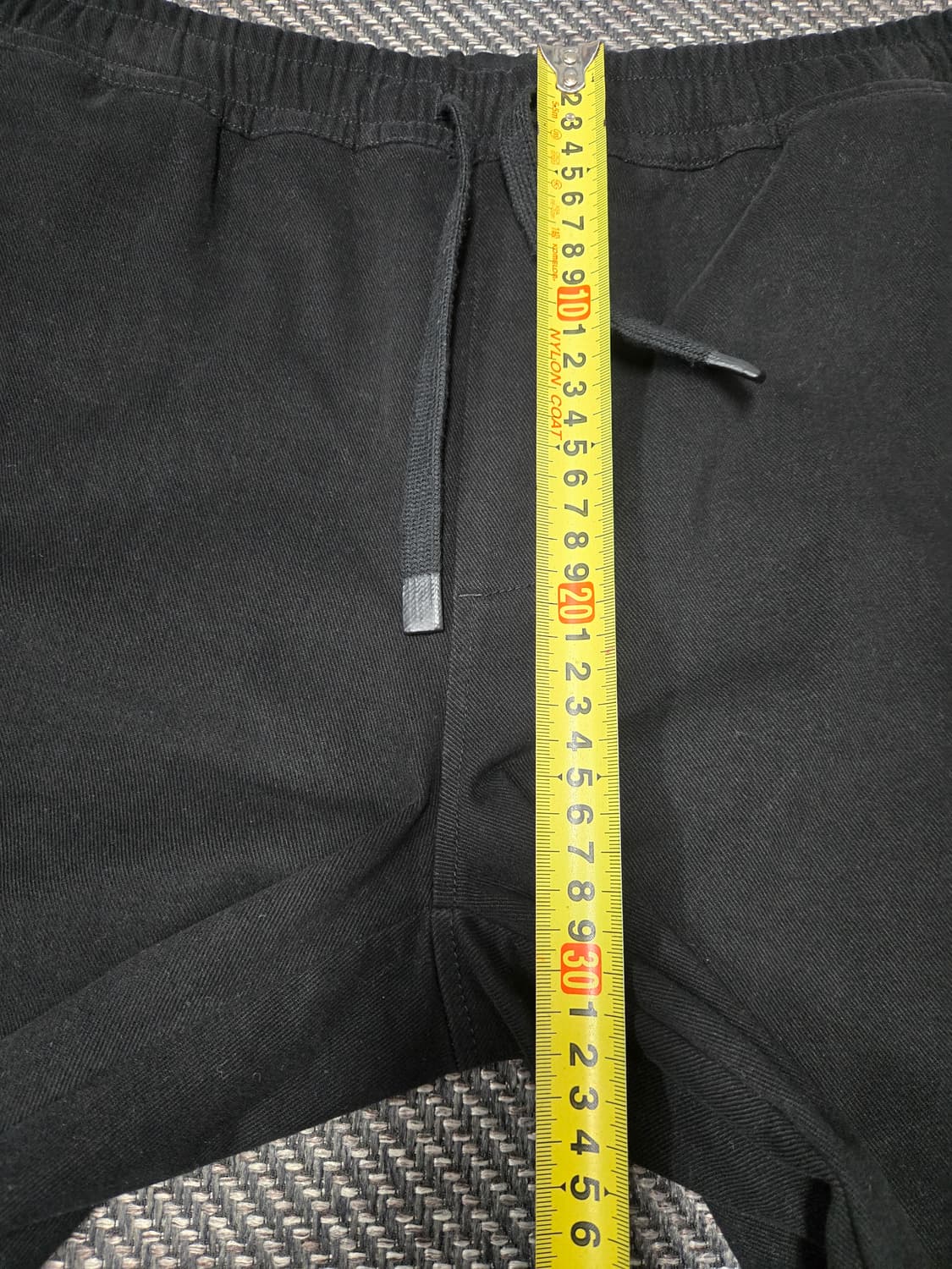 스노우피크 기모 블랙 카고 조거팬츠 상품이미지6