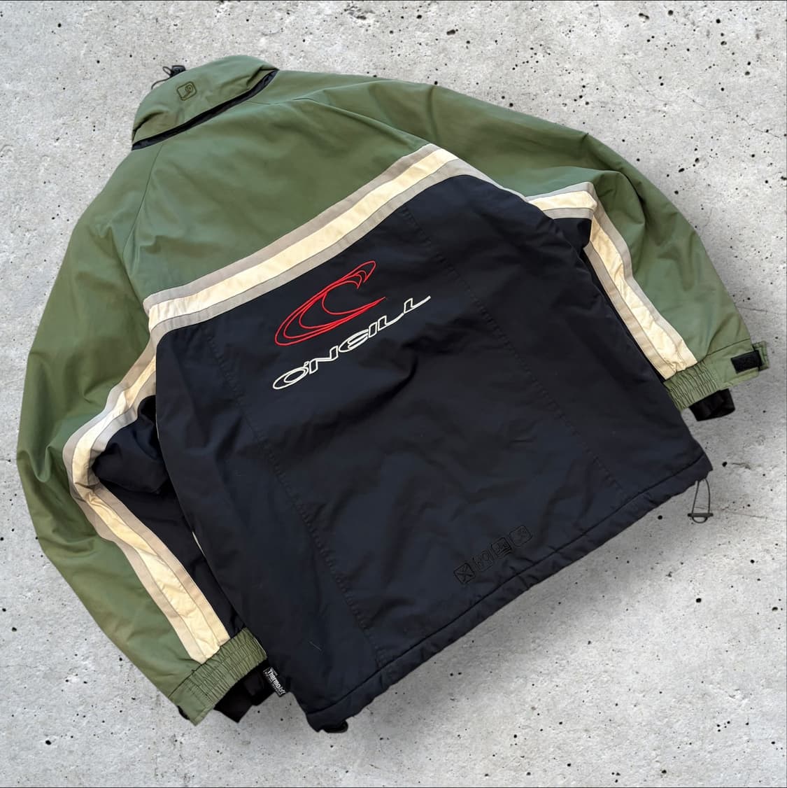 [52] 오닐 O'Neill 올리브/블랙 빅로고 바람막이 점퍼 D111 상품이미지2