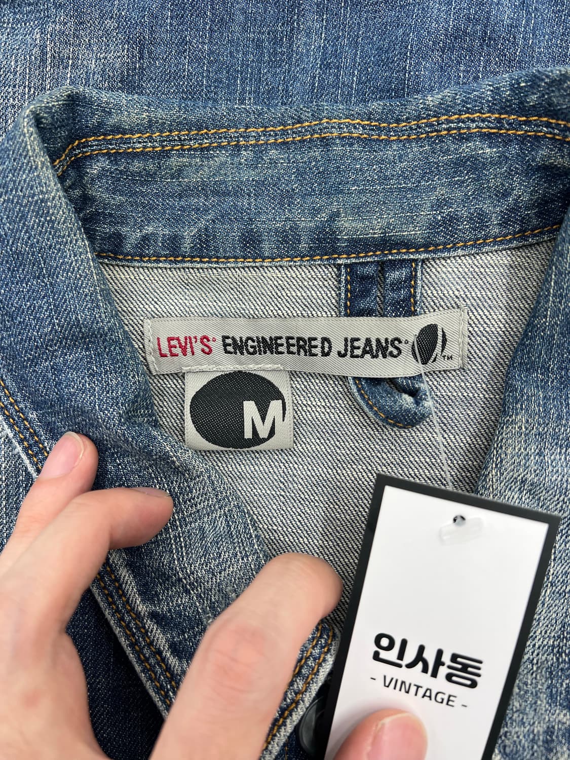 리바이스 엔지니어드 데님자켓 상품이미지3