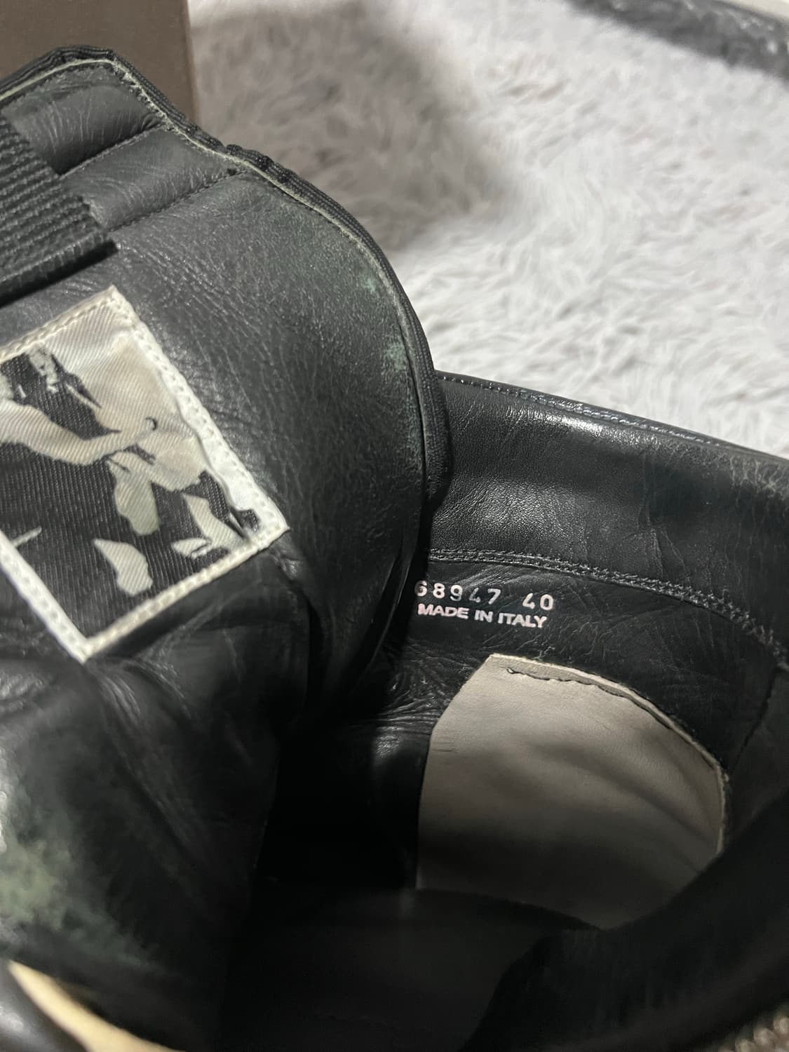 릭오웬스 지오바스켓 올검 40사이즈 상품이미지4