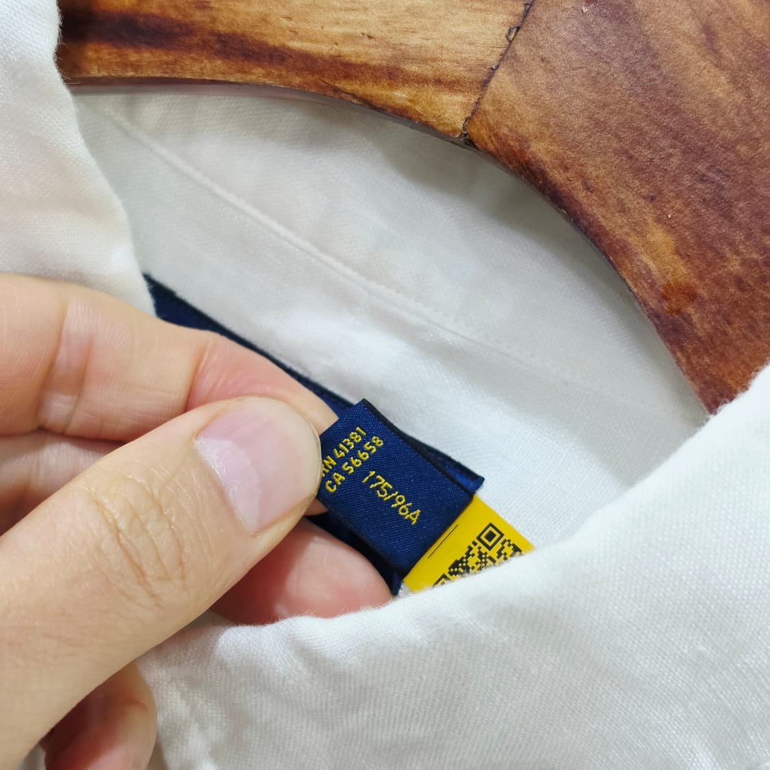 랄프로렌 화이트 린넨 셔츠- M 상품이미지8