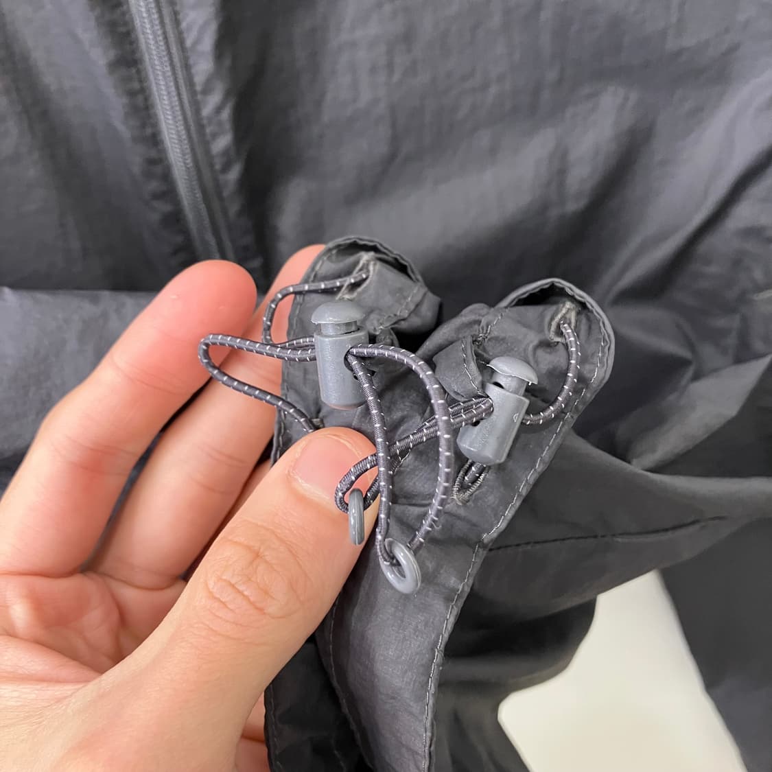 200 노스페이스 바람막이 자켓 그레이 상품이미지6