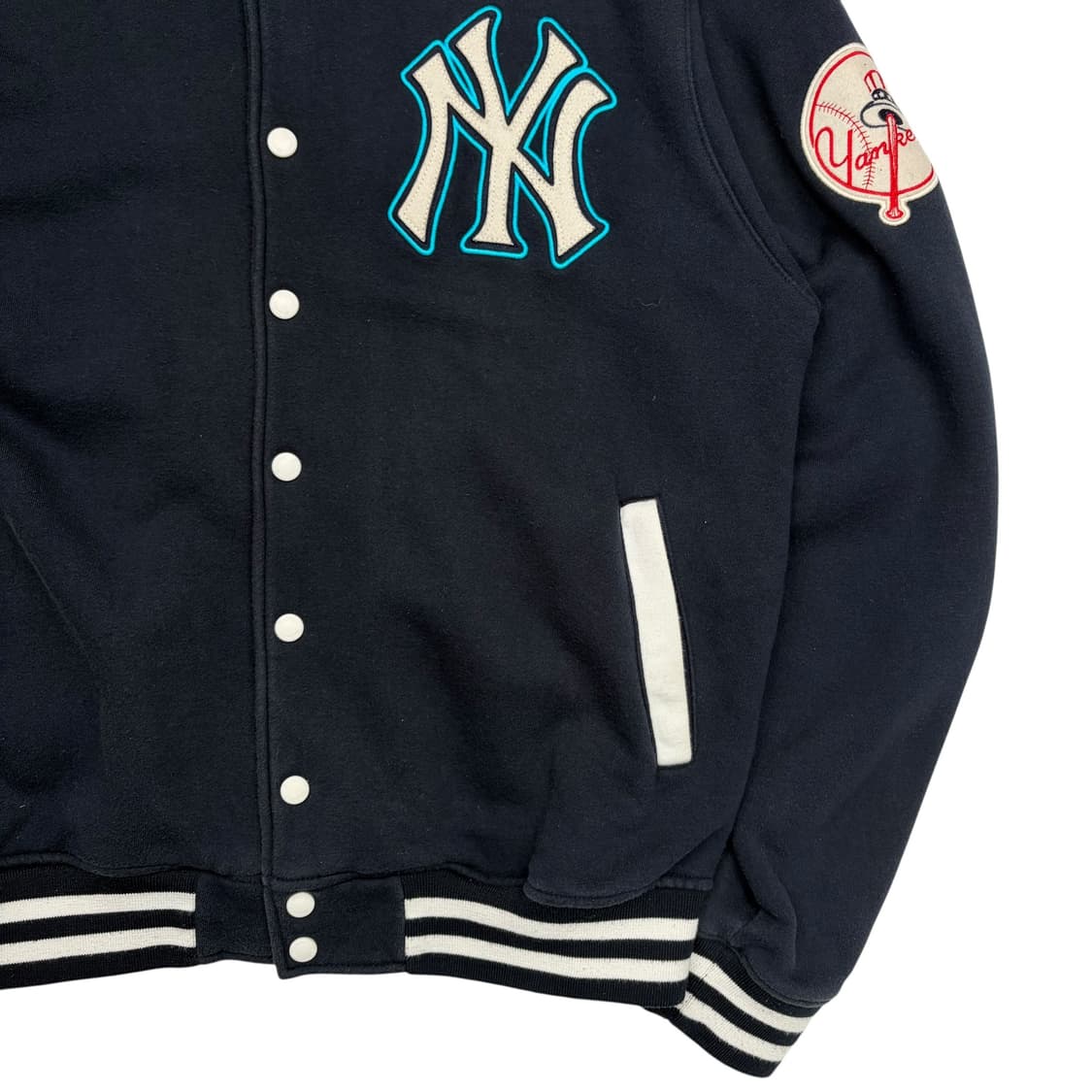 쿠퍼스타운 컬렉션 뉴욕 양키스 네이비 바시티 자켓 L 상품이미지3