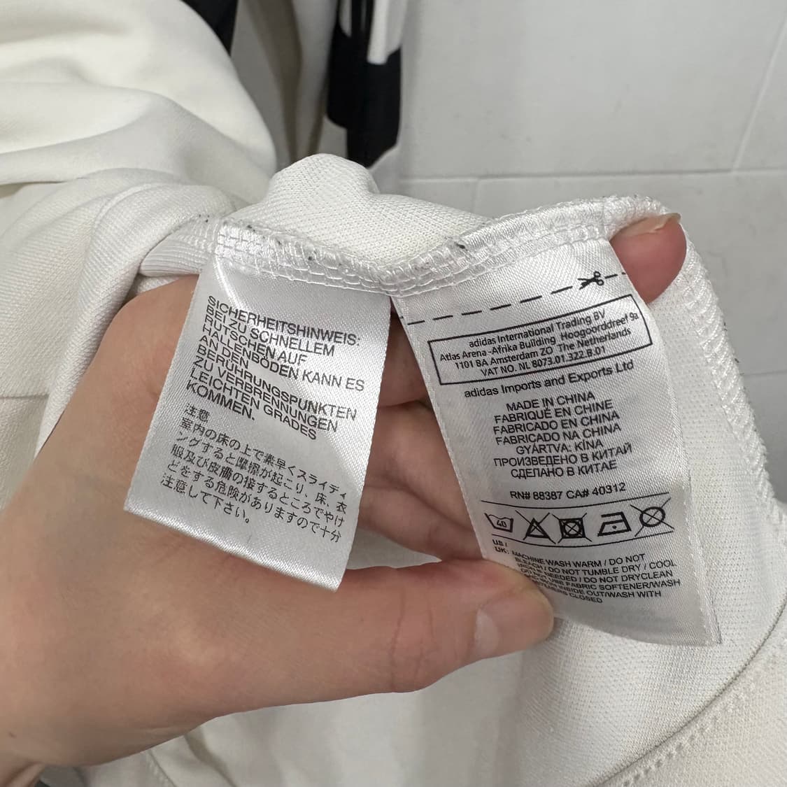 아디다스 2011-2012 시즌 스완지 시티 홈 트레이닝 긴팔티 상품이미지4