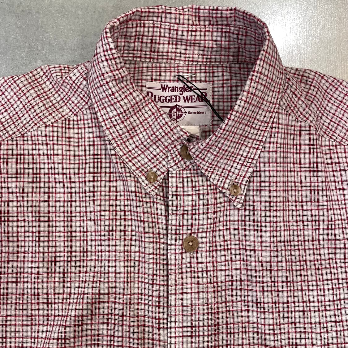  Wrangler 랭글러 체크 반팔 셔츠   상품이미지10