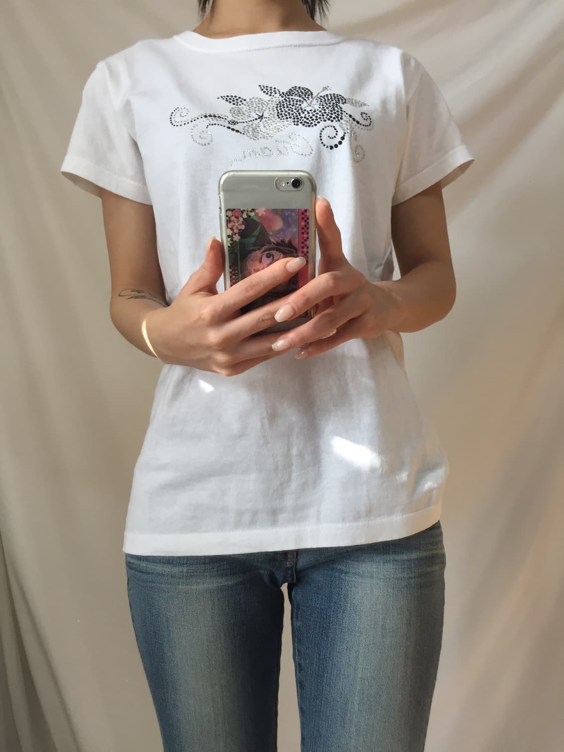 꽃 큐빅 탑 상품이미지5