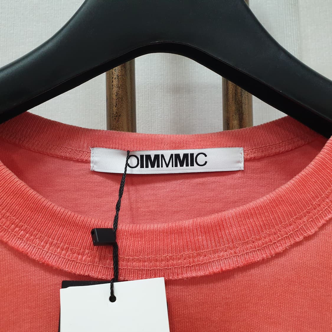 MMIC 오버핏 가먼트다잉 슬리브티 XL 상품이미지3