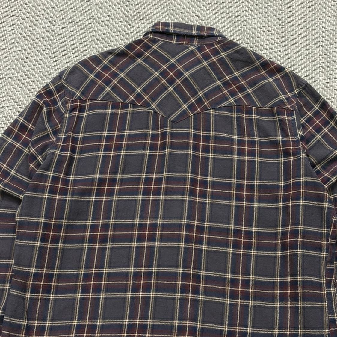 랭글러 웨스턴 체크셔츠 v2483 상품이미지4