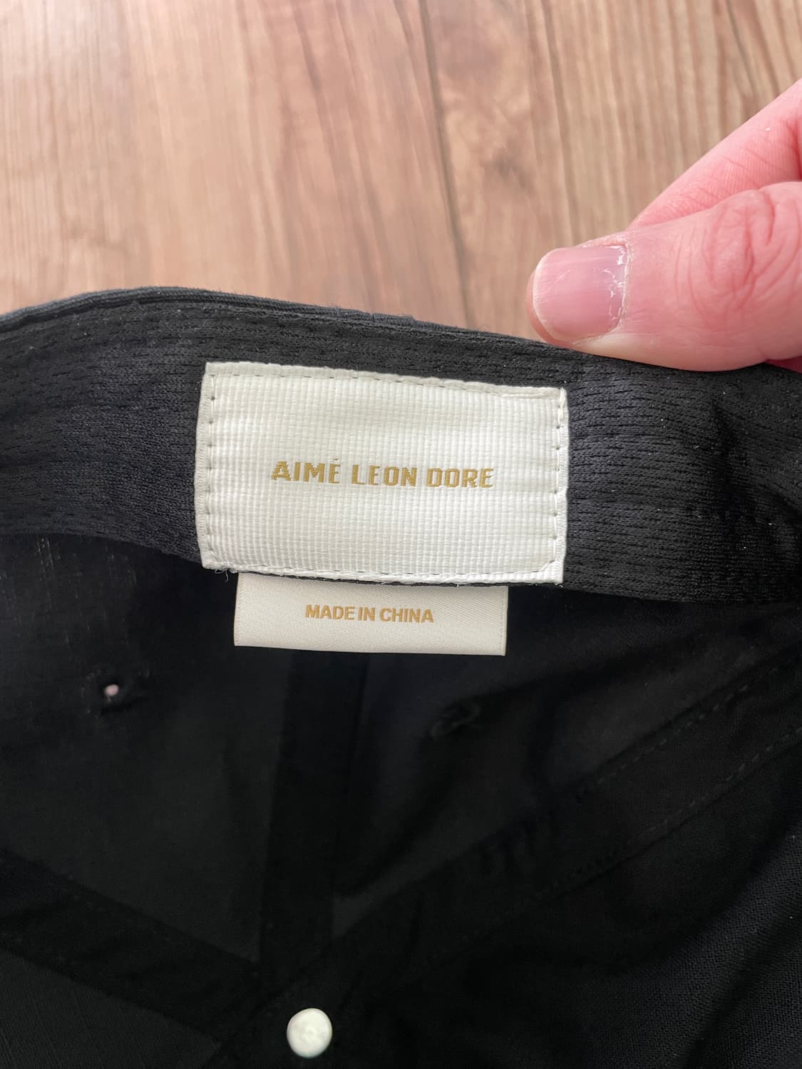 에임레온도르 모자 블랙 상품이미지5