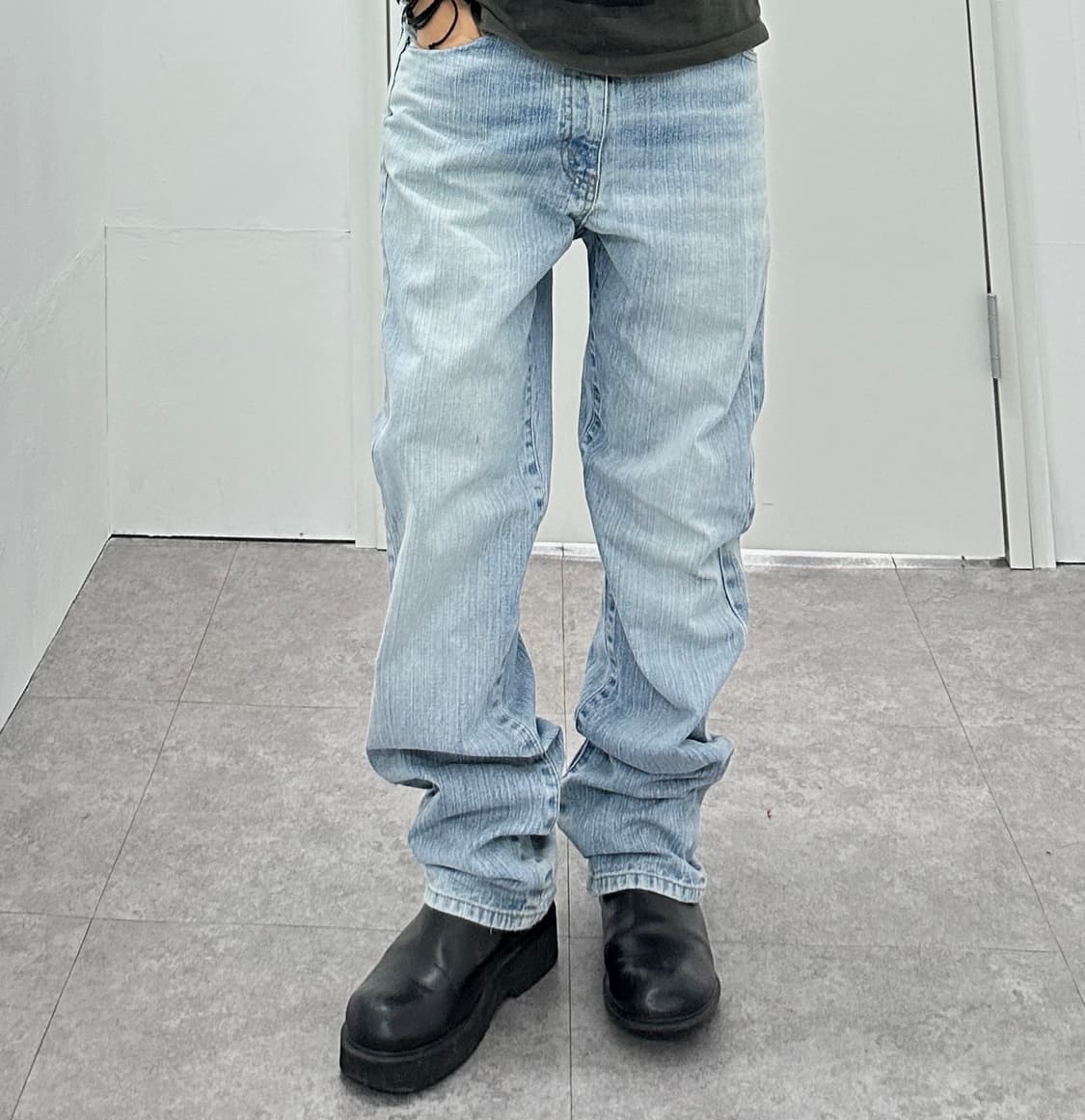 Vintage sagging denim pants 상품이미지2