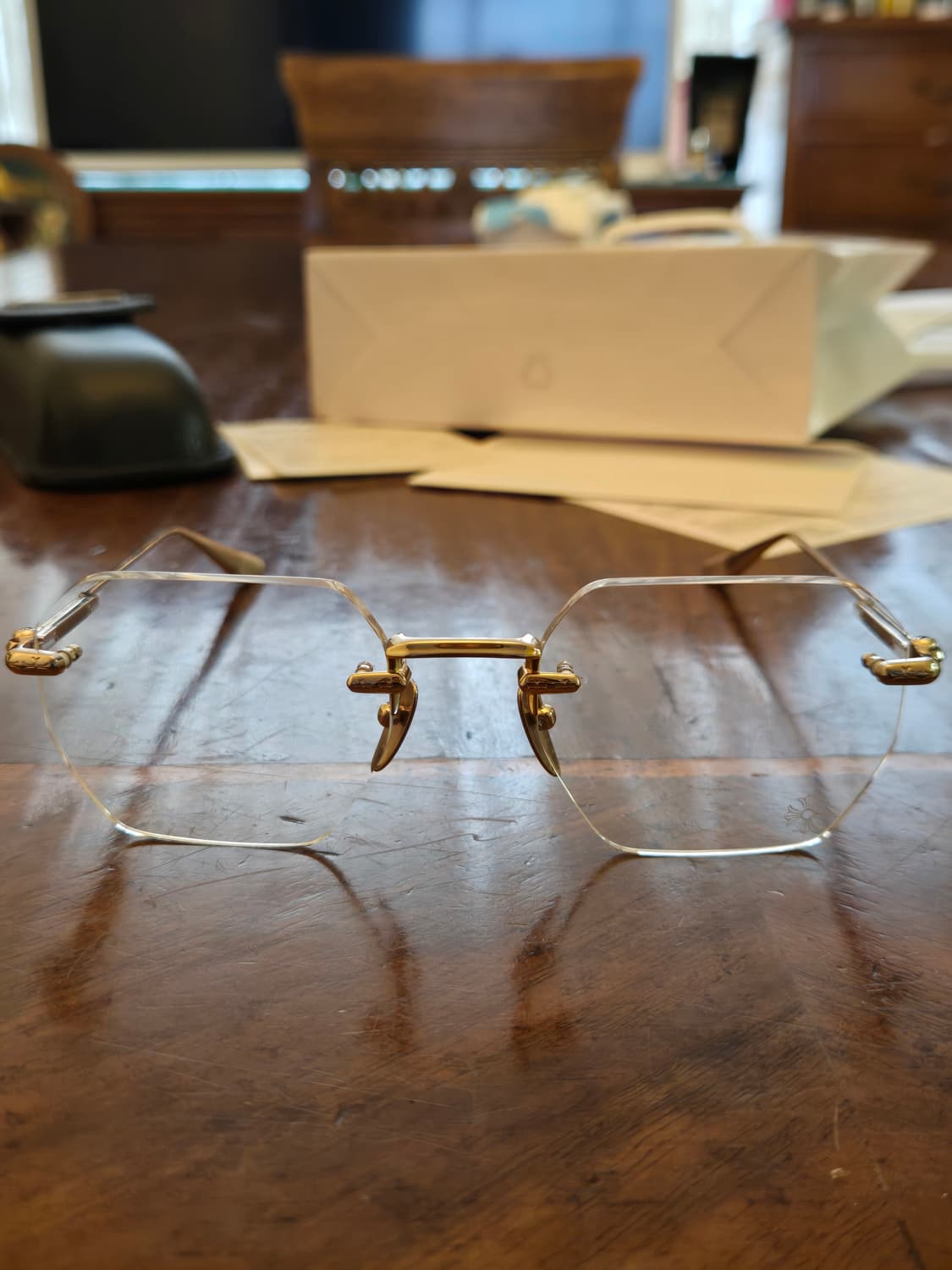 크롬하츠 안경 홀샷 무테 팝니다 상품이미지6