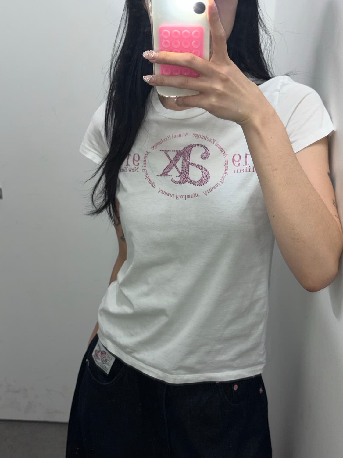 아르마니 익스체인지 큐빅 반팔티 상품이미지4