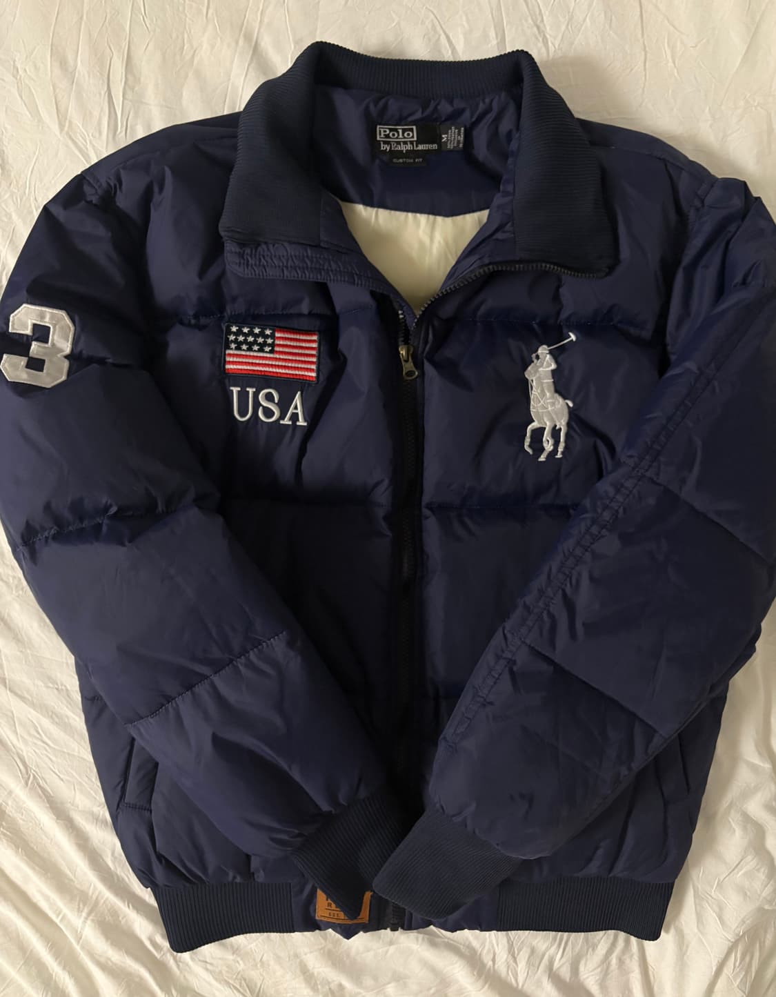 폴로 빅포니 성조기 패딩  상품이미지1