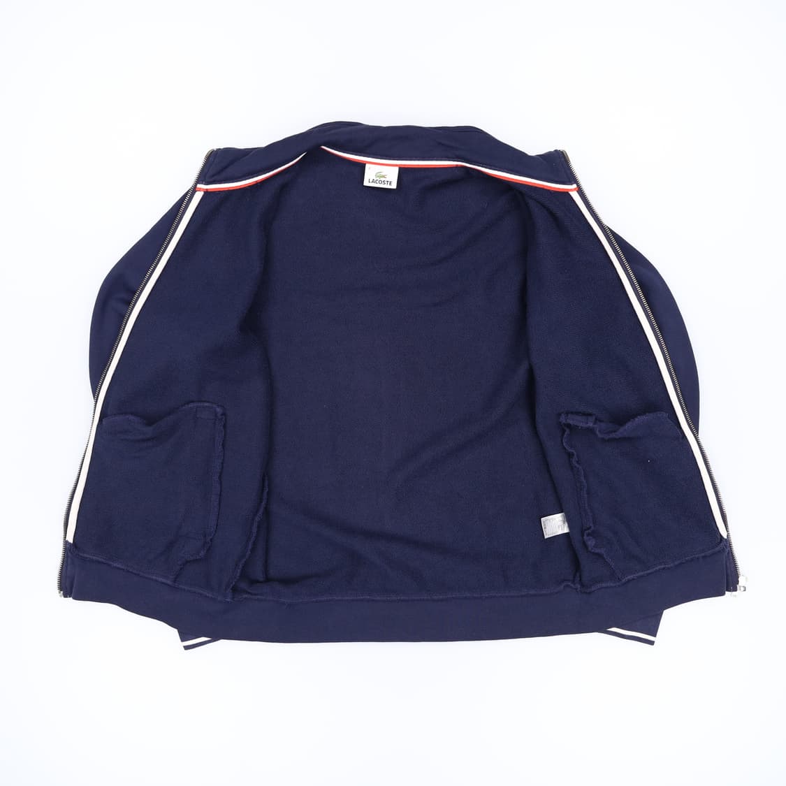 [4/100] 라코스테 풀집 집업 자켓 네이비 3777 상품이미지3