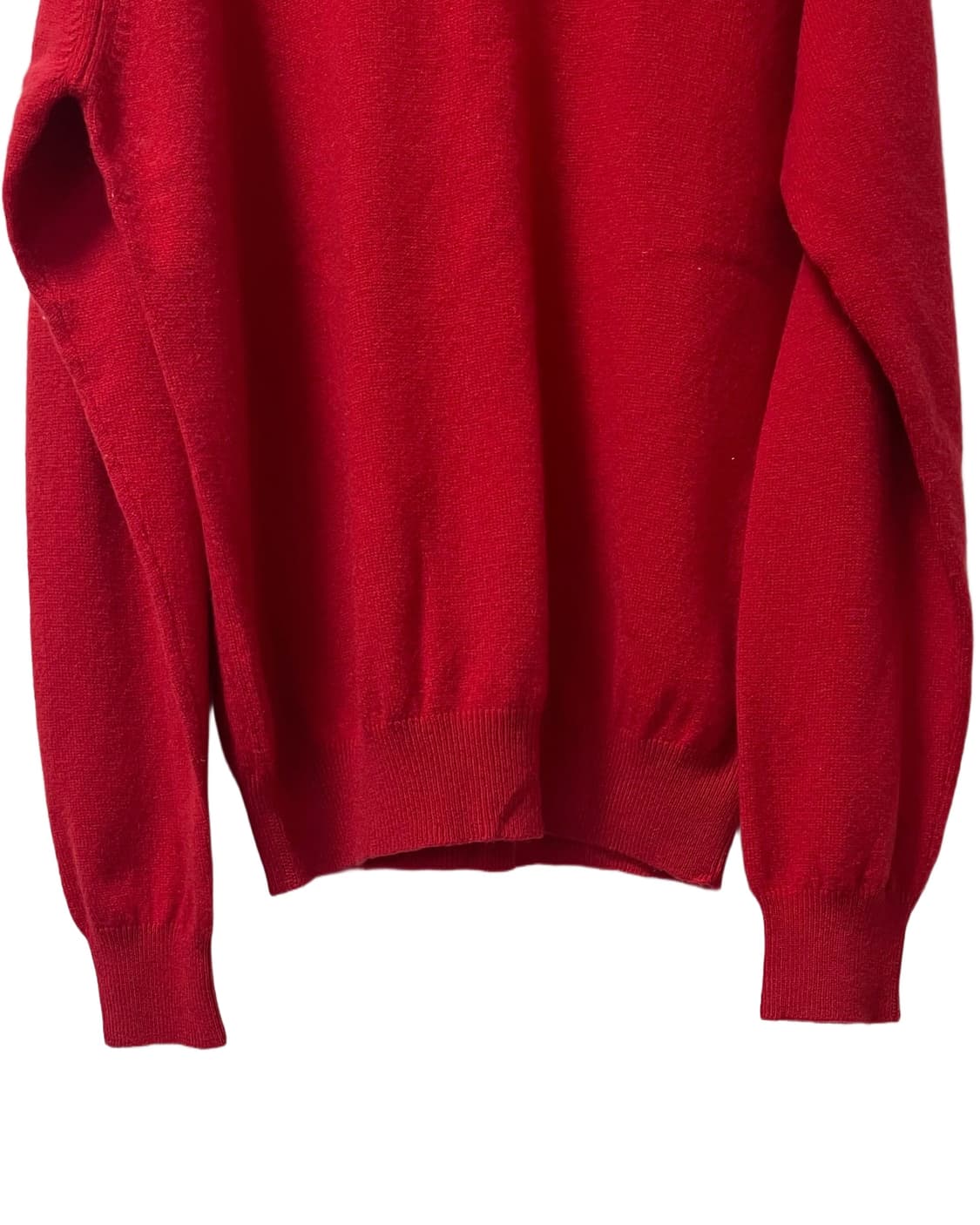 PURE CASHMERE Red Knit 상품이미지5