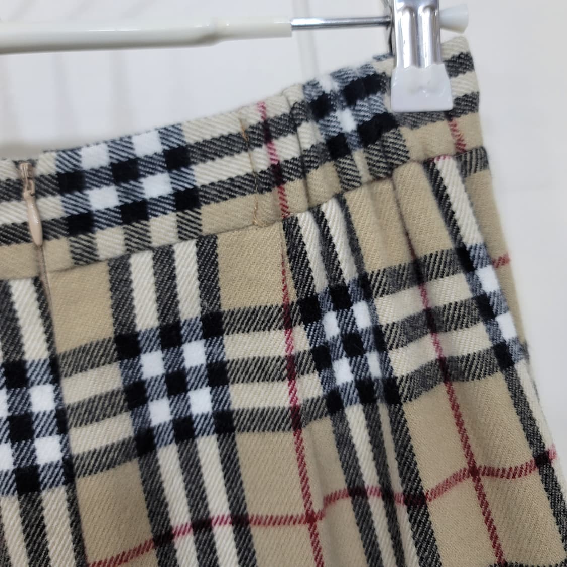 체크언발스커트 상품이미지3