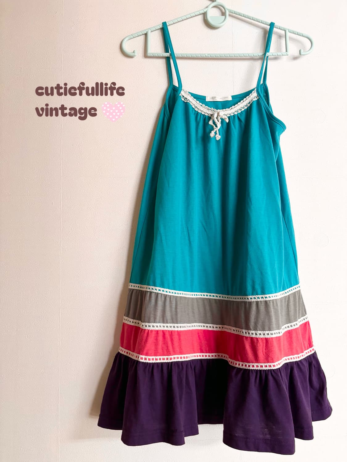 미안하다사랑한다 임수정깔 모리걸 하구미 나시원피스 상품이미지1