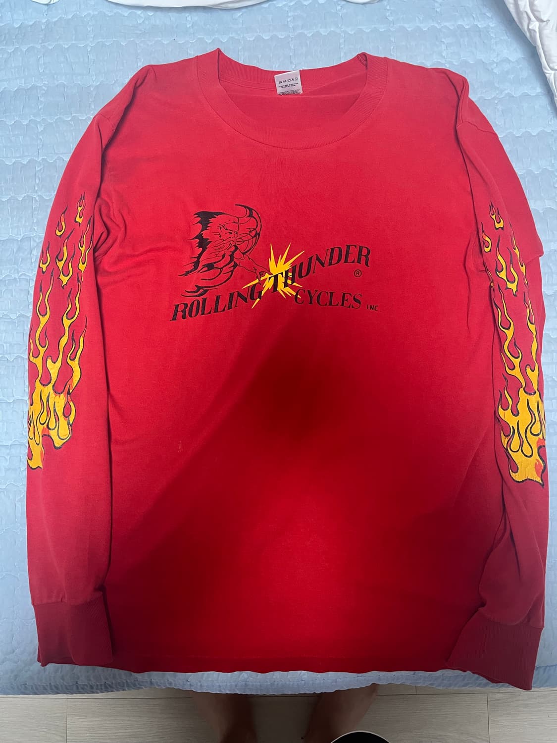 90s 빈티지 할리데이비슨 롤링 썬더 긴팔 티셔츠 상품이미지1