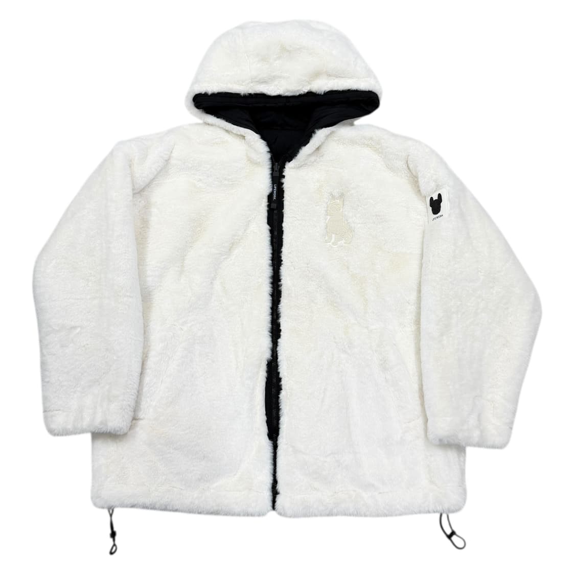 라이프워크 밍스타 퀄팅 리버서블 양면 자켓 블랙 화이트 M 상품이미지1