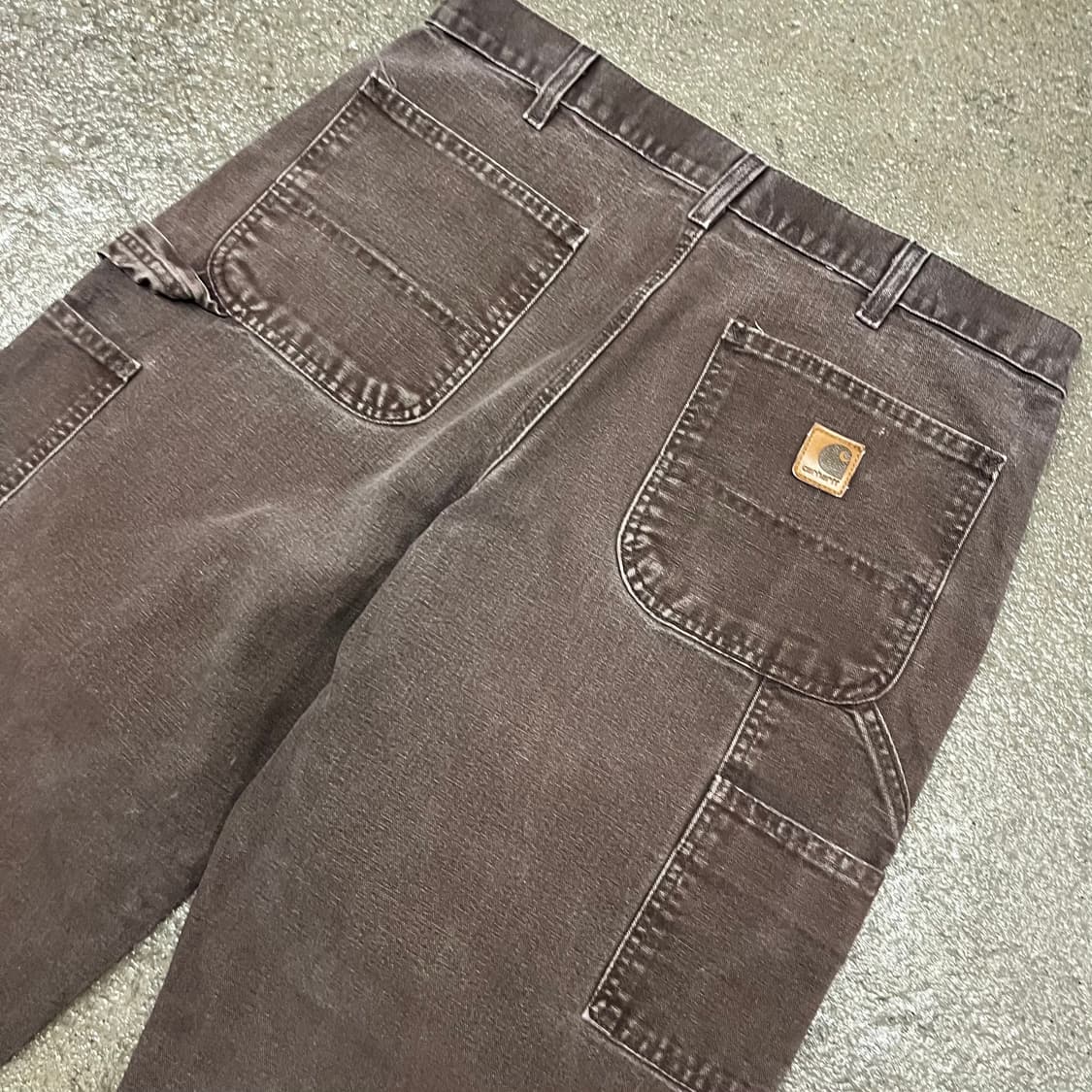 Carhartt B11 브라운 싱글니 팬츠 (34“) 상품이미지6