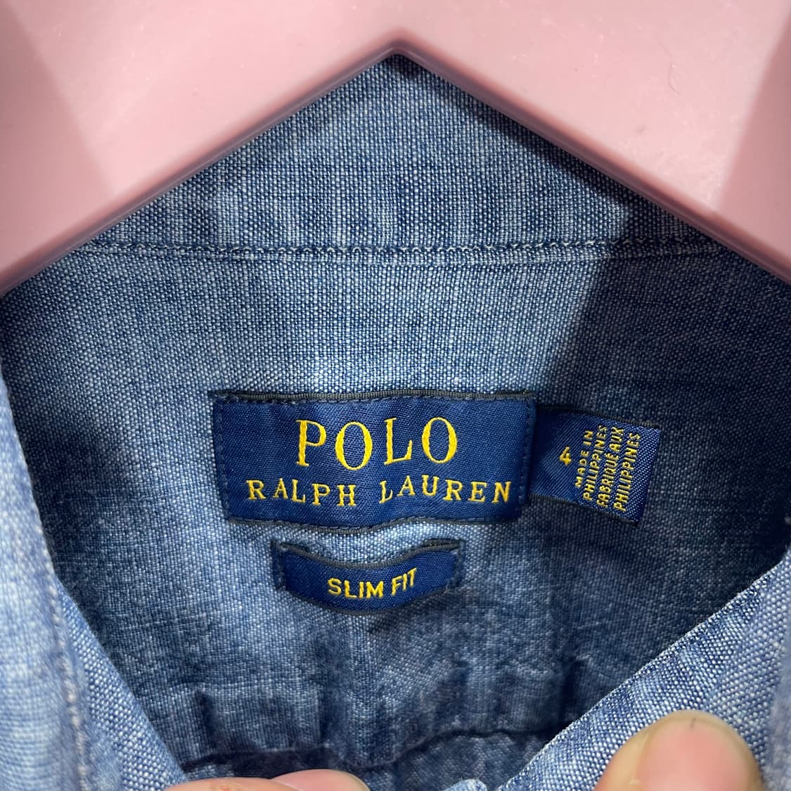 폴로 랄프로렌 데님 셔츠 상품이미지3